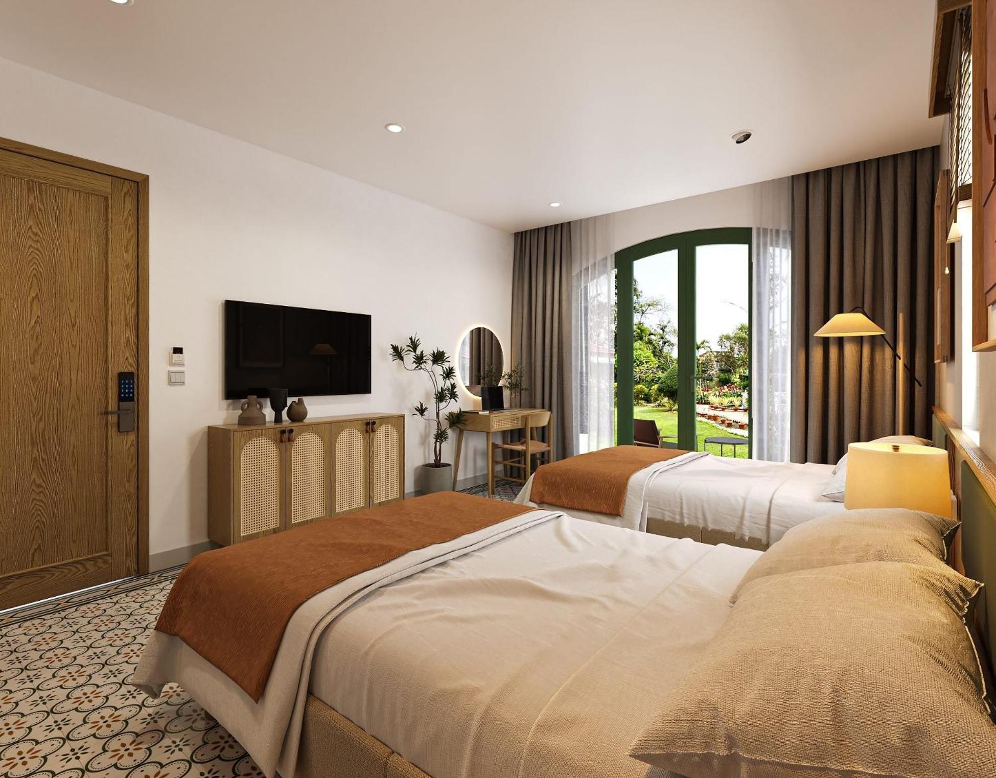 Deluxe Twin Room with Mountain View photo 3