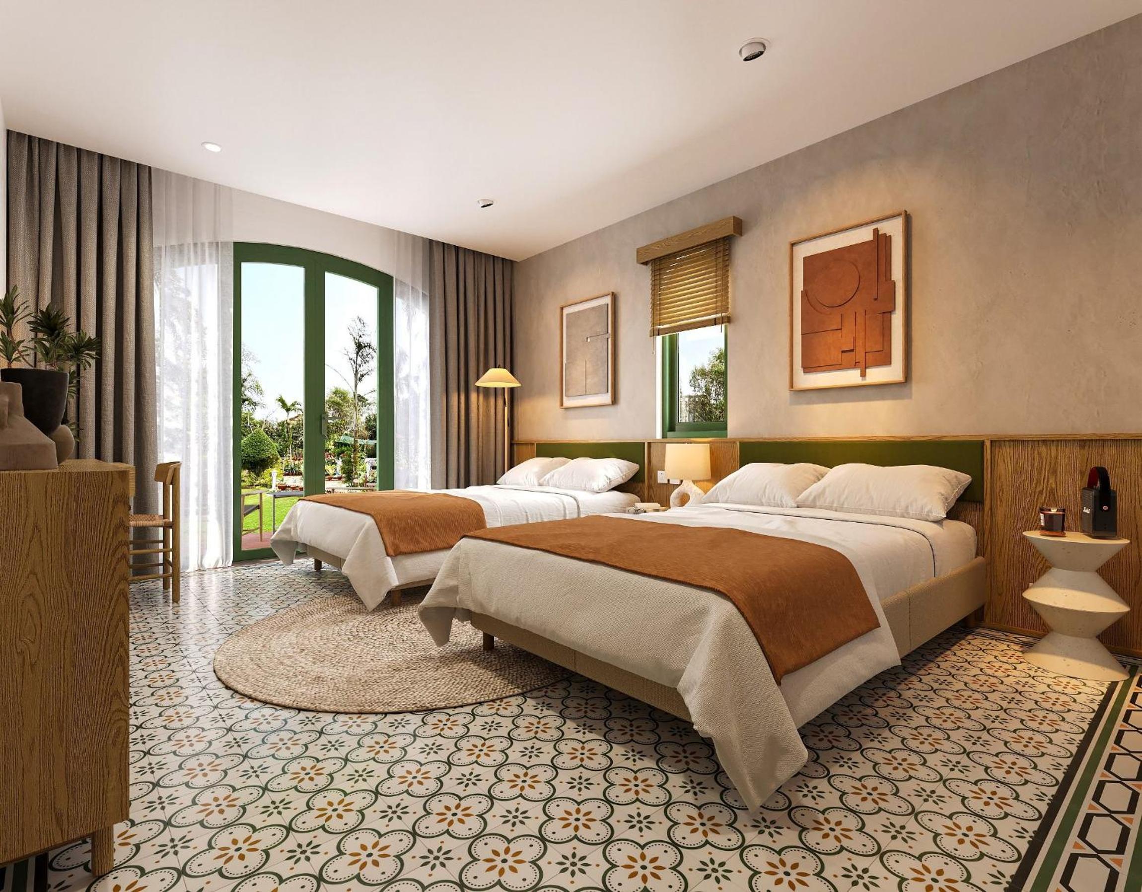 Deluxe Twin Room with Mountain View photo 1