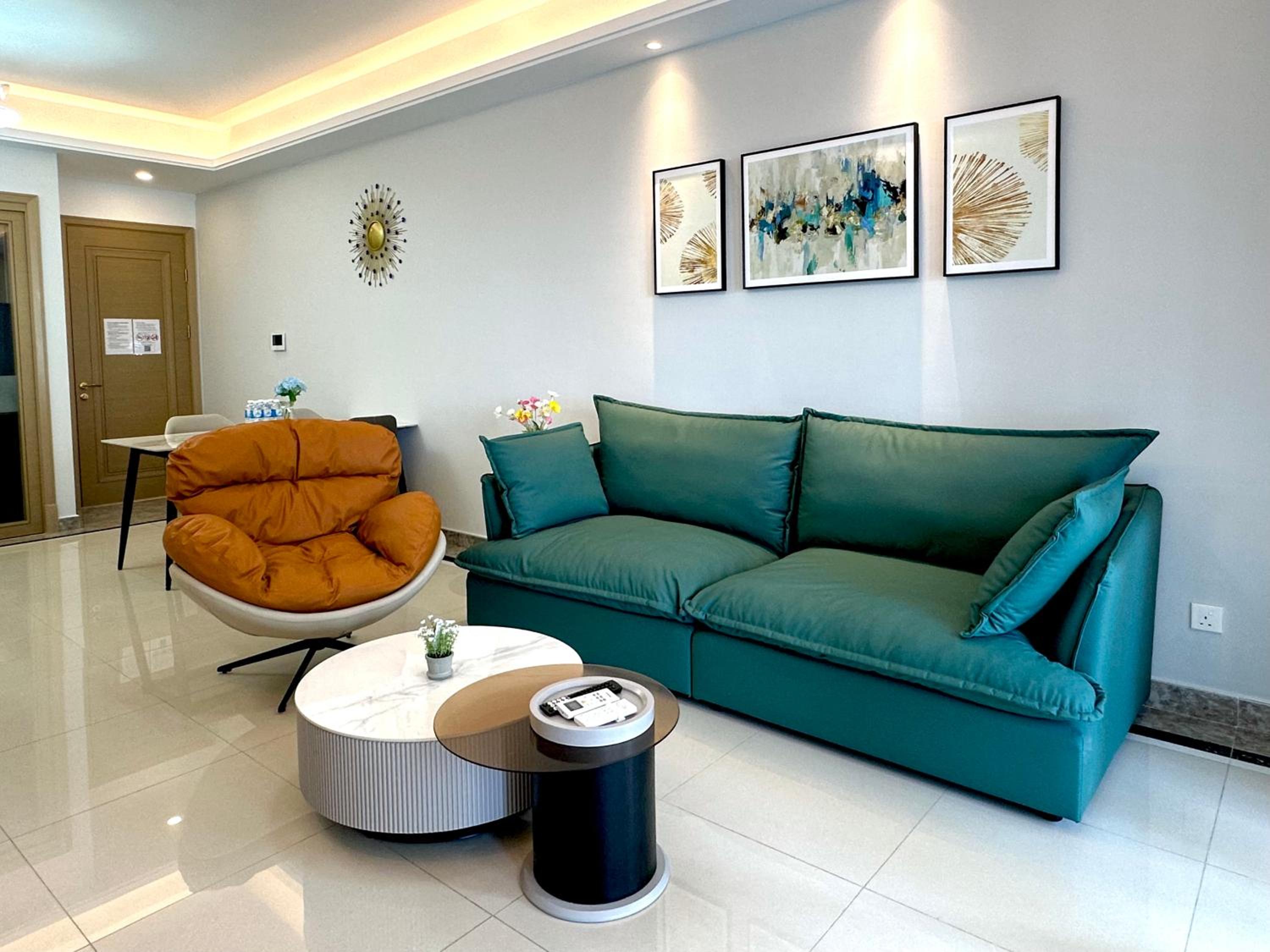 Three-Bedroom Apartment with View