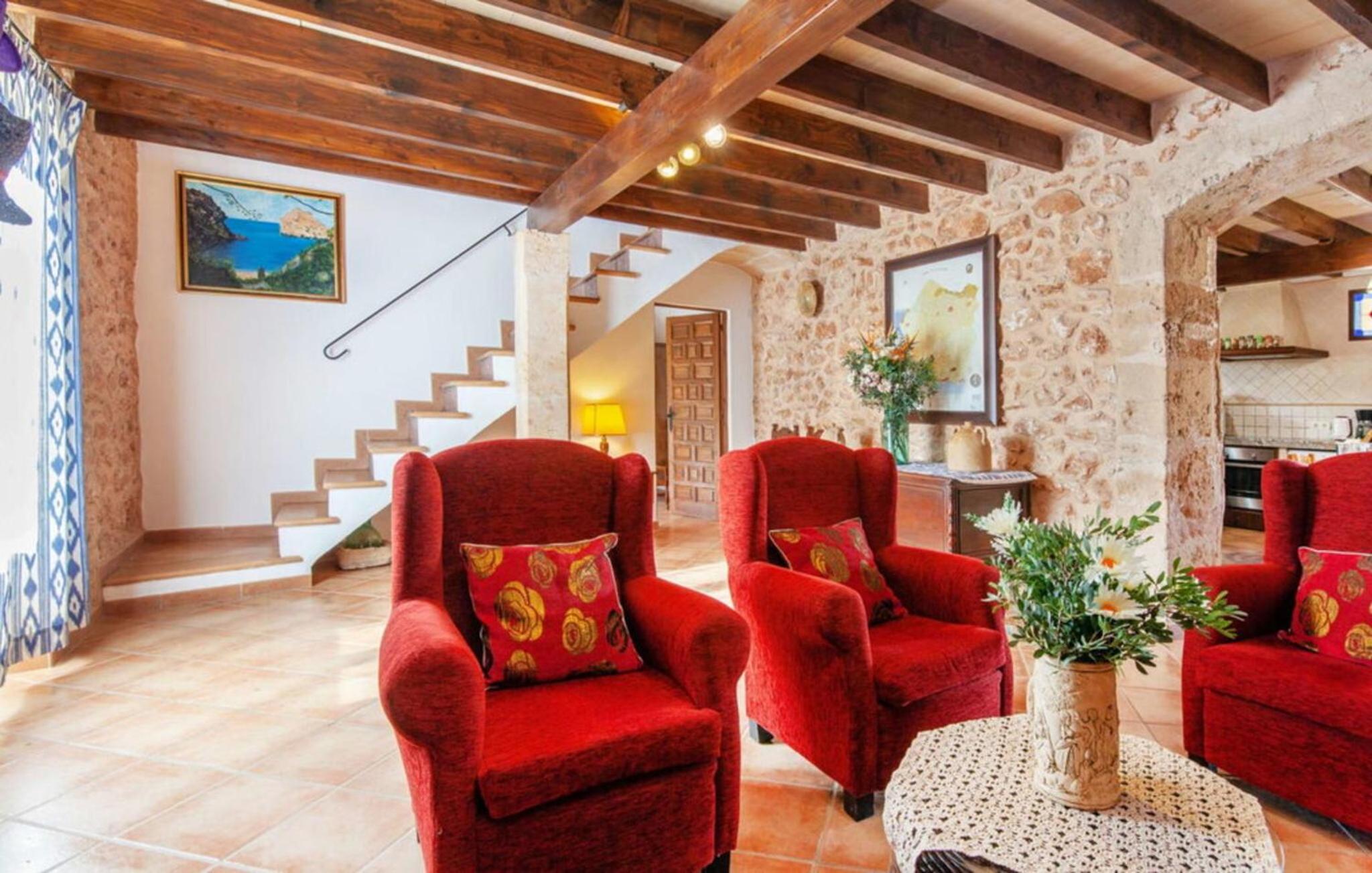 Villa con vistas al jardín