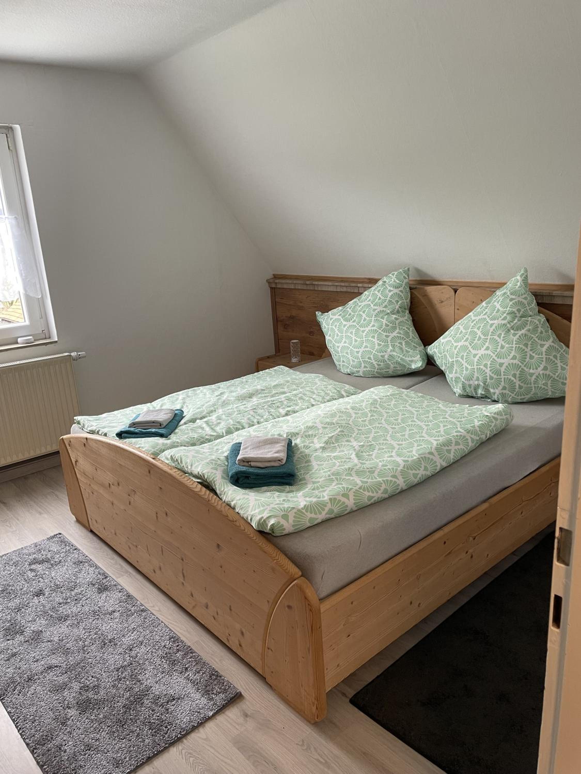 Two-Bedroom Deluxe Apartment with Garden View