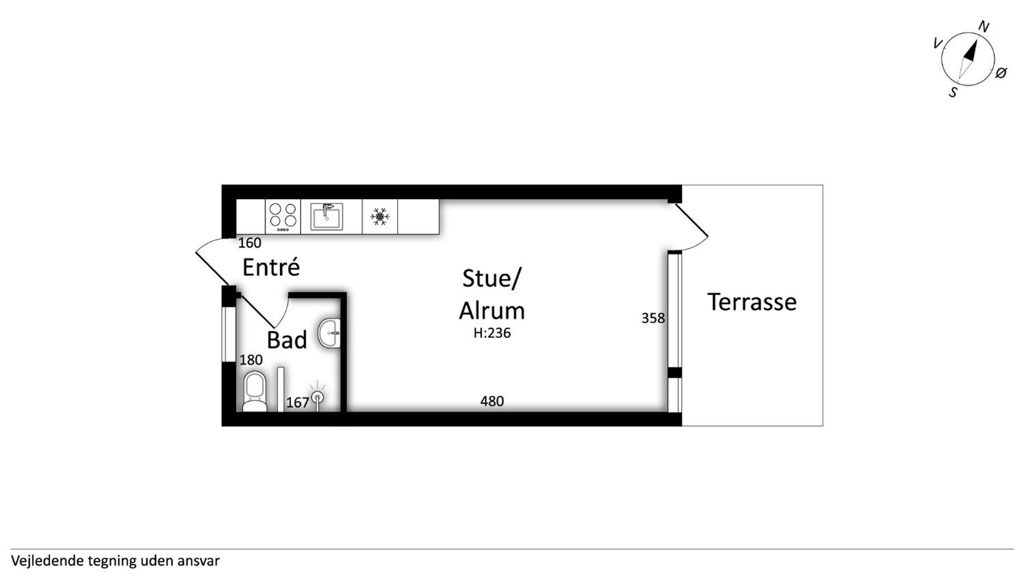 Apartment with Terrace photo 2