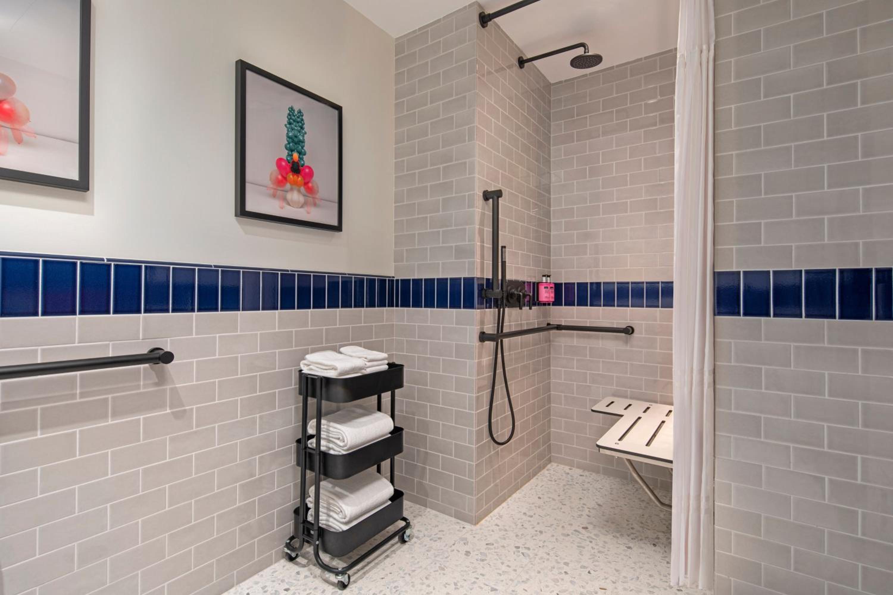 King, Guest room, 1 King (Mobility Accessible w/Roll-in Shower) - Photo 6