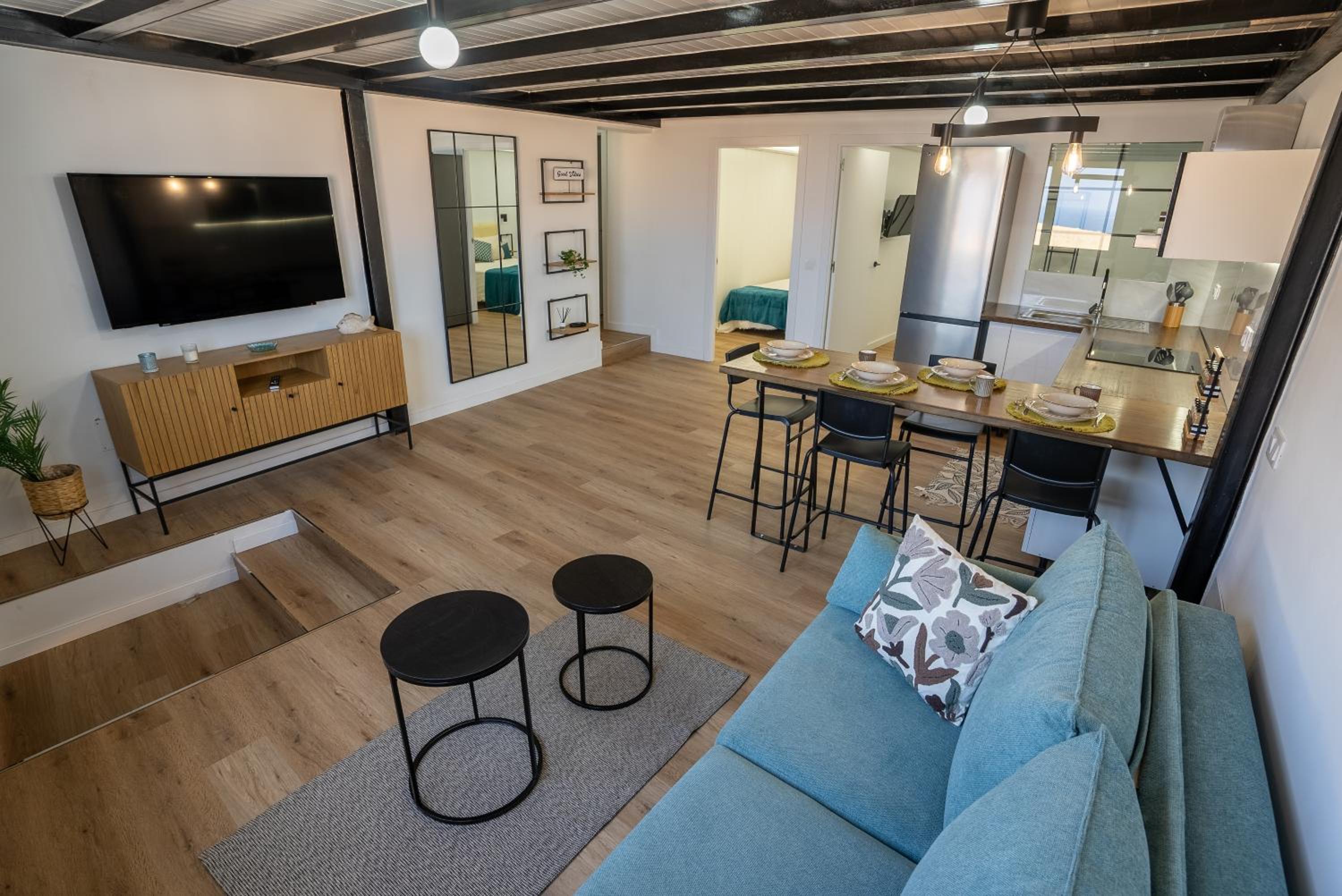 Apartamento de dos habitaciones