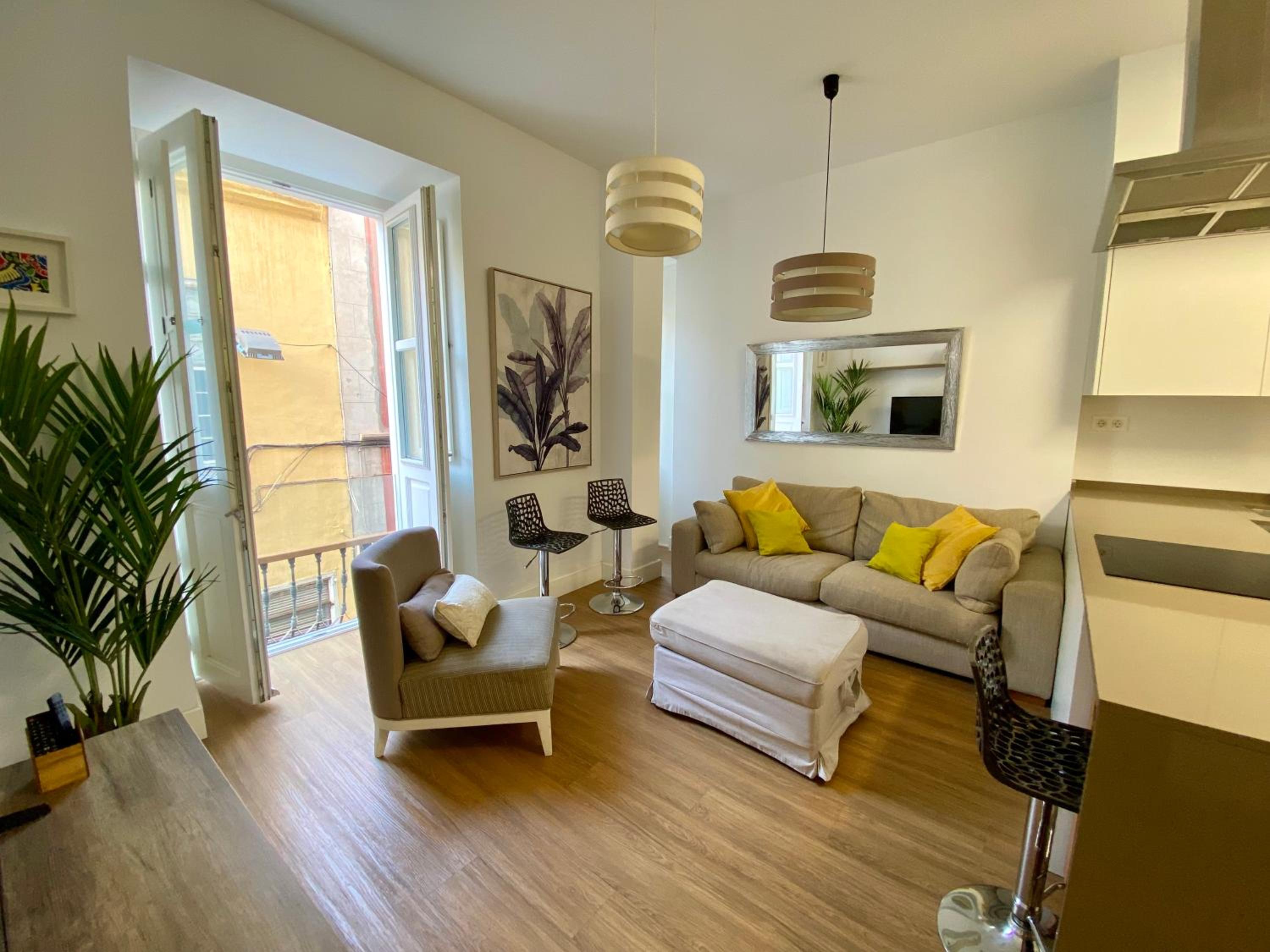 Apartamento de dos habitaciones