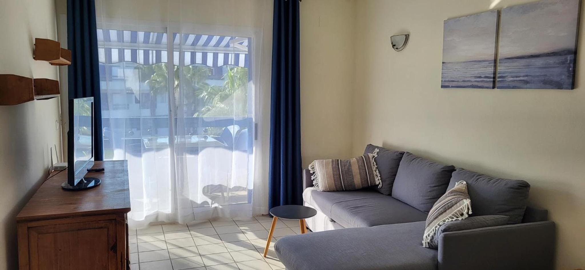 Apartamento de dos habitaciones
