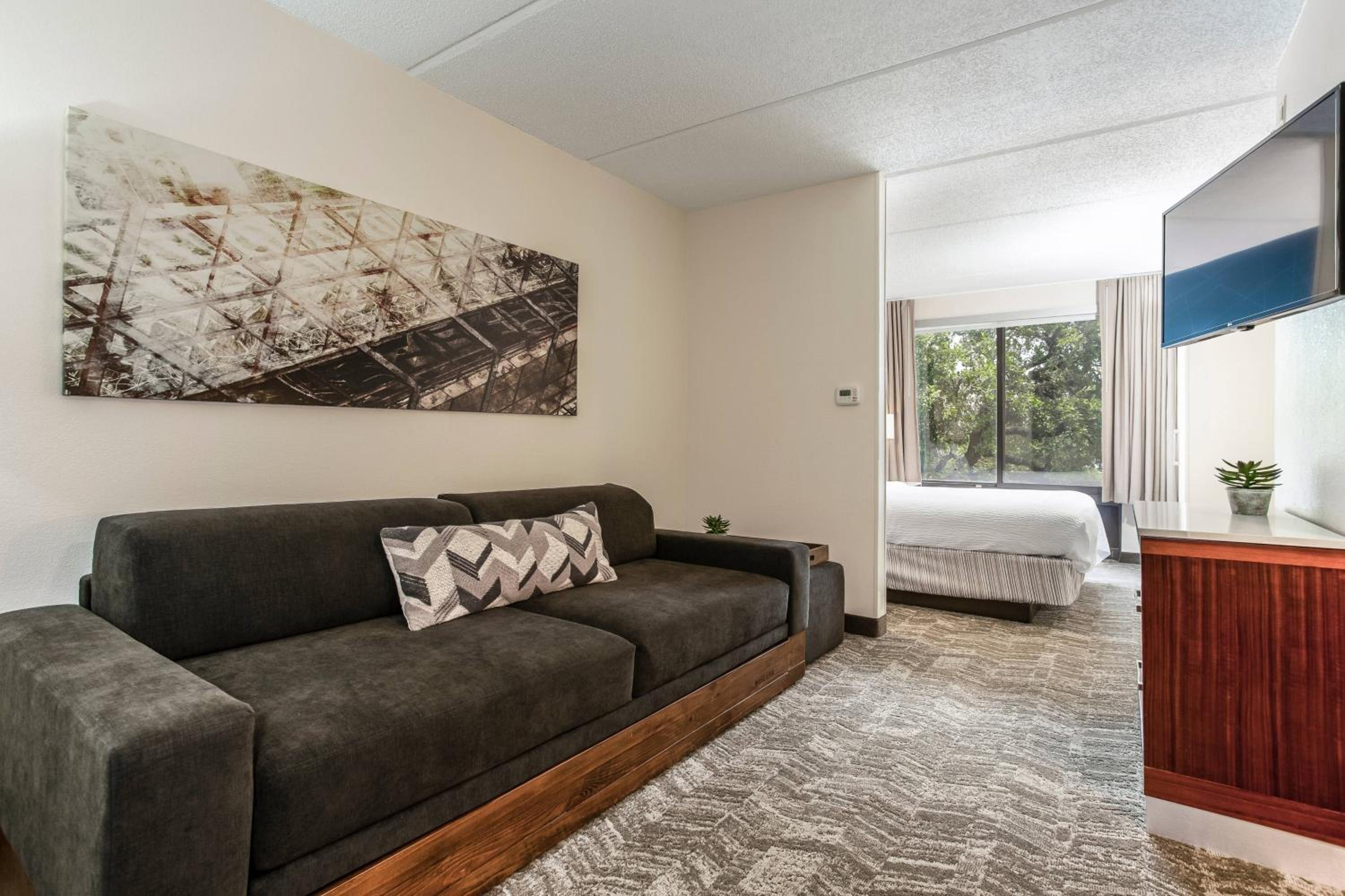 King Suite with Sofa Bed and Adapted Tub - Mobility and Hearing Accessible - Photo 1