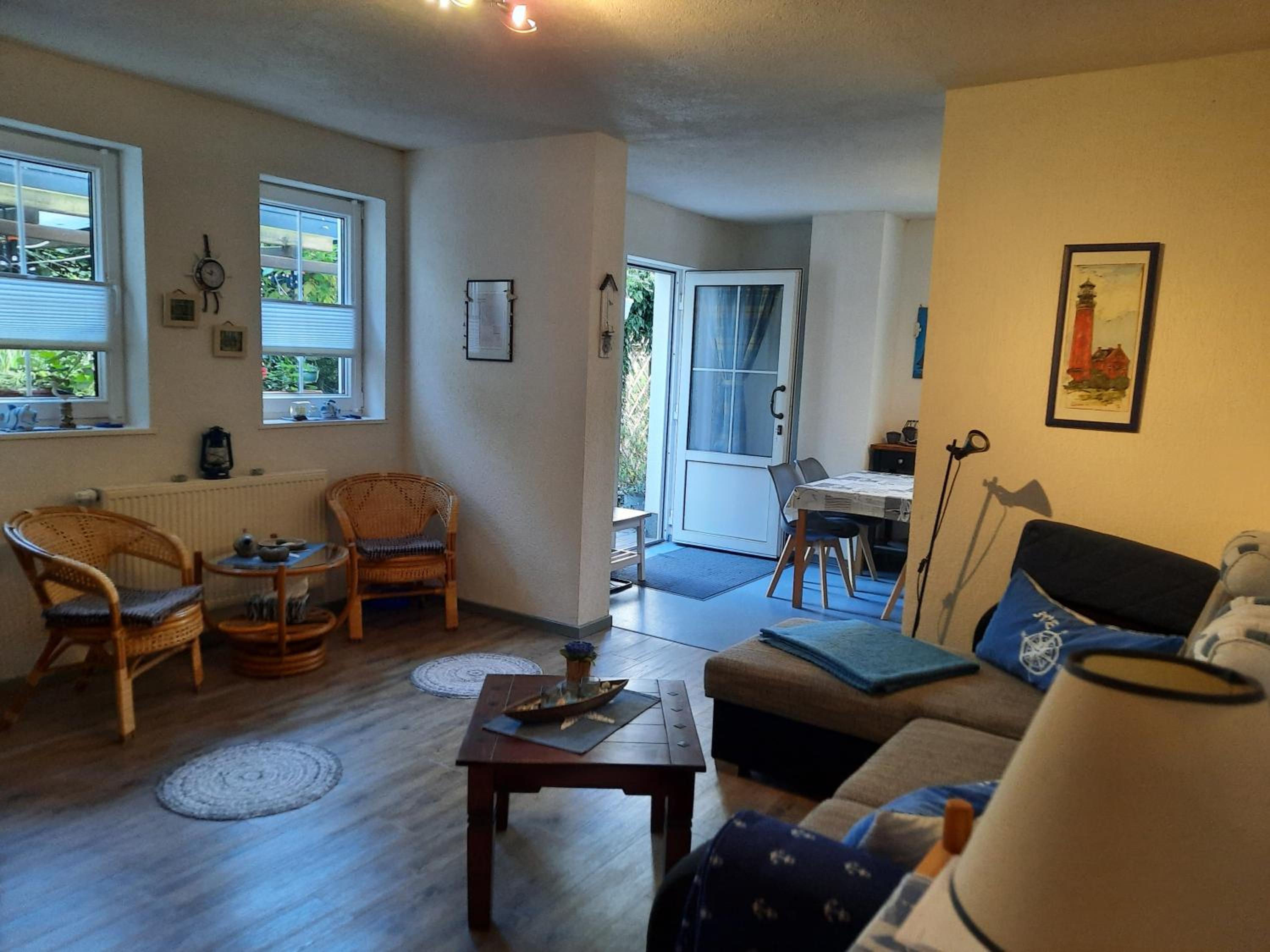 One-Bedroom Apartment with Garden View