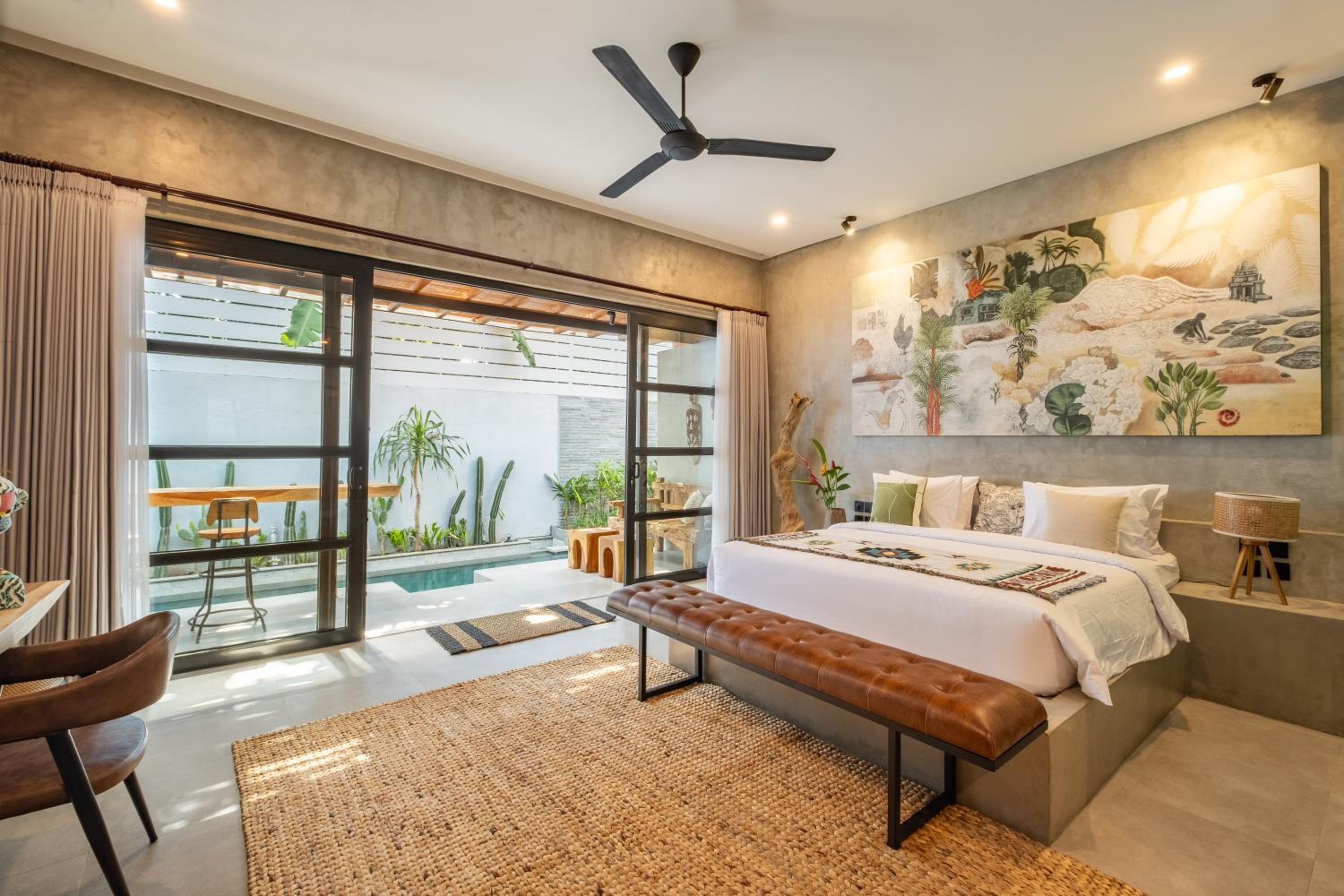 Studio with Pool View