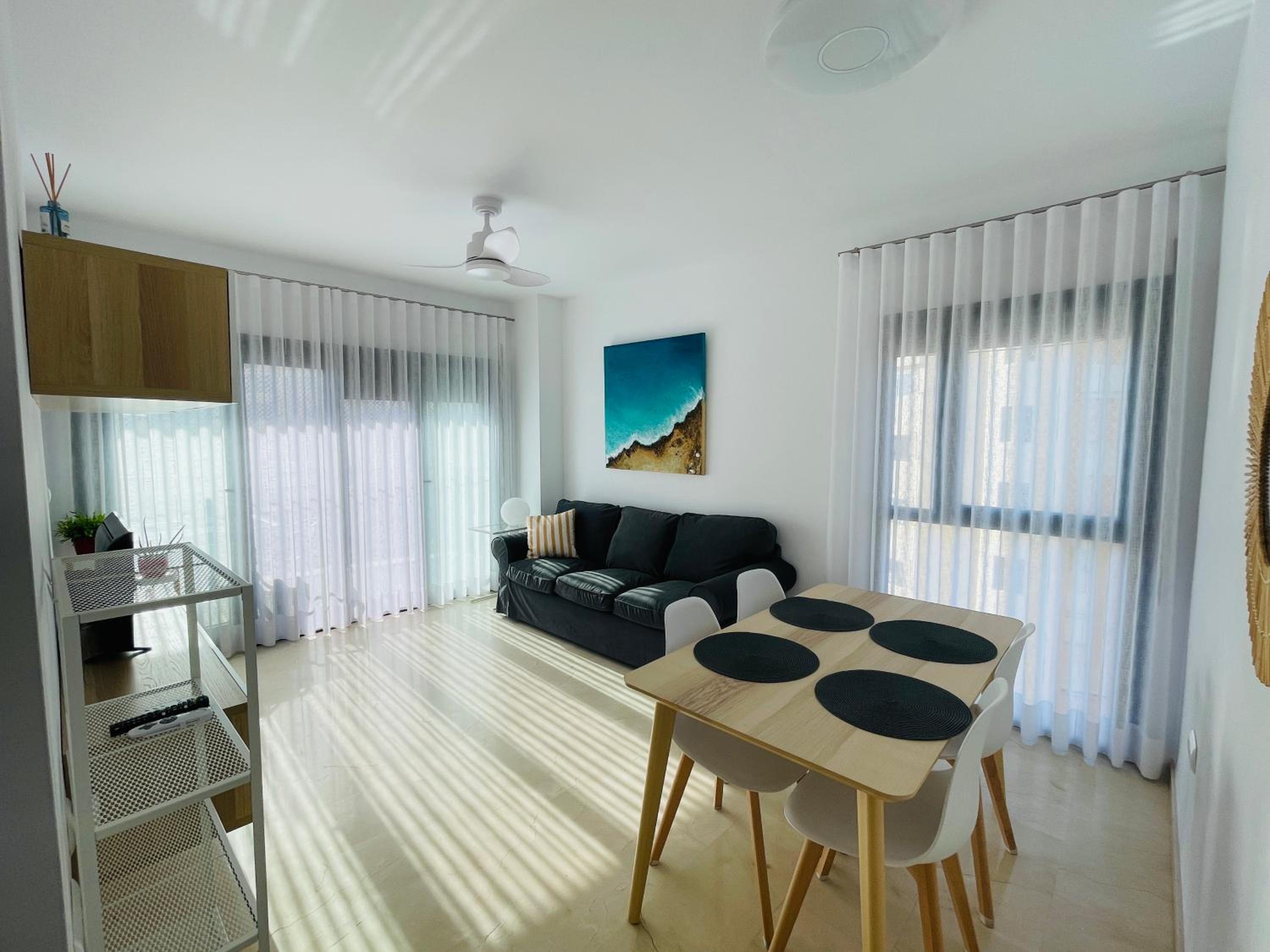 Apartamento de dos habitaciones