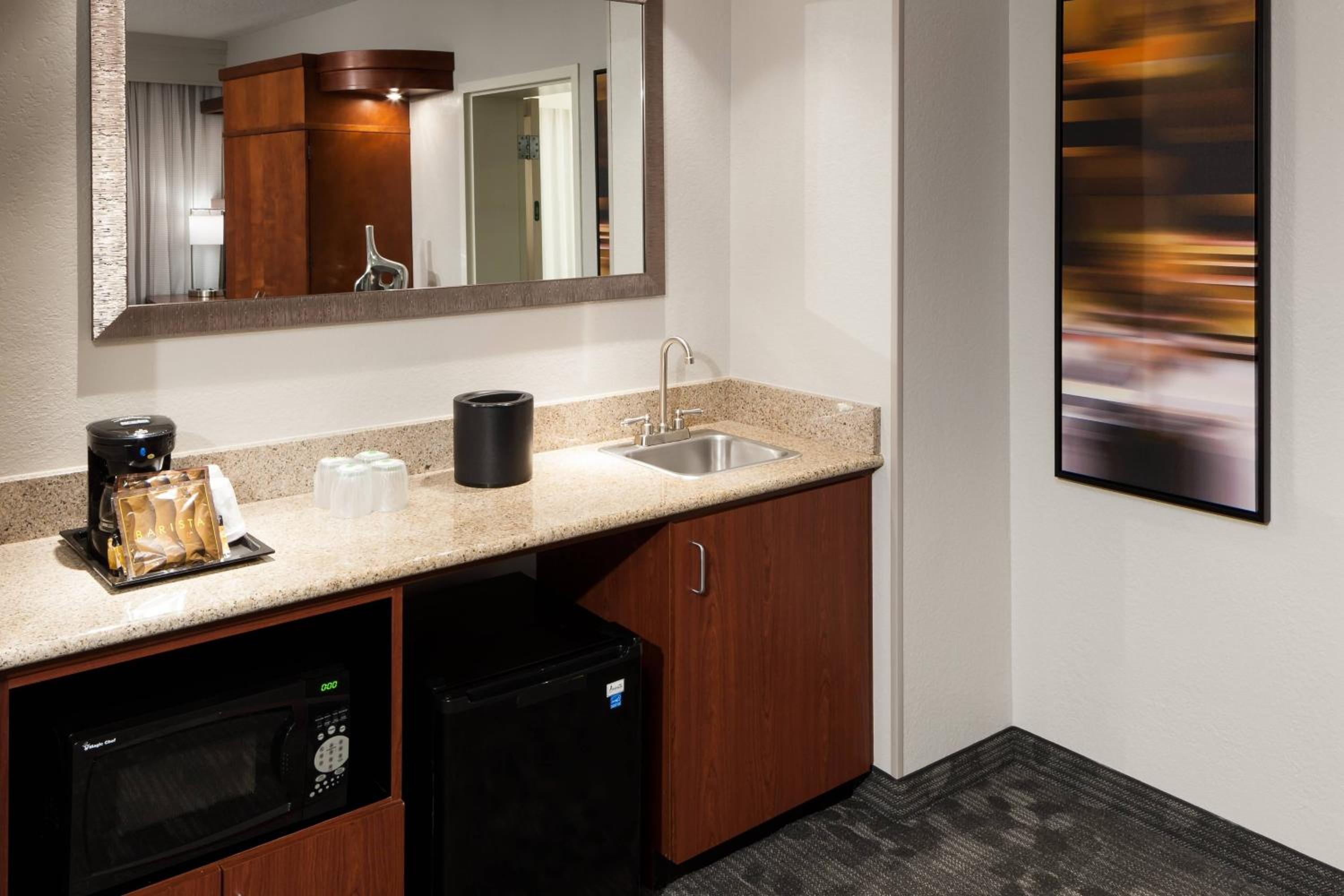 One-Bedroom King Suite with Sofa Bed and Courtyard View - Hearing Accessible thumbnail 6