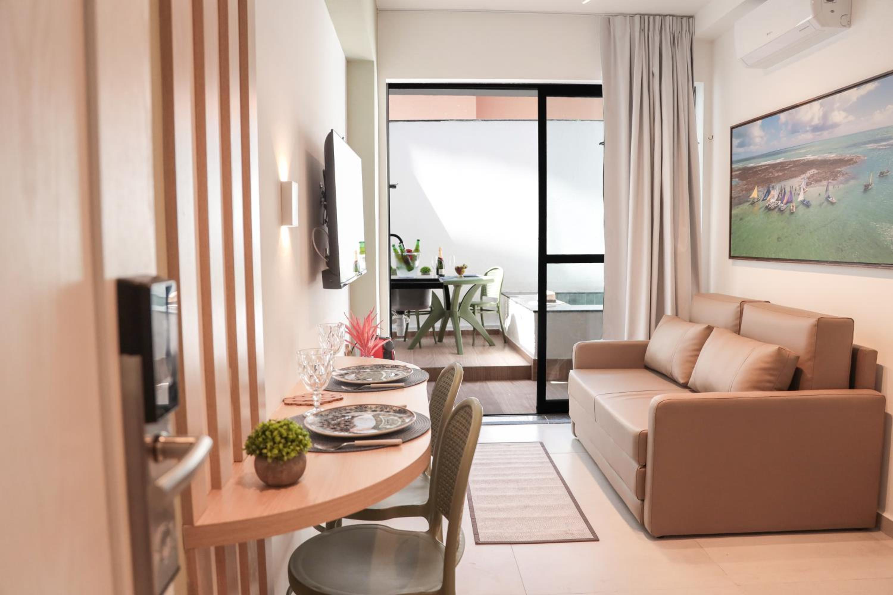 One-Bedroom Apartment with Private Pool