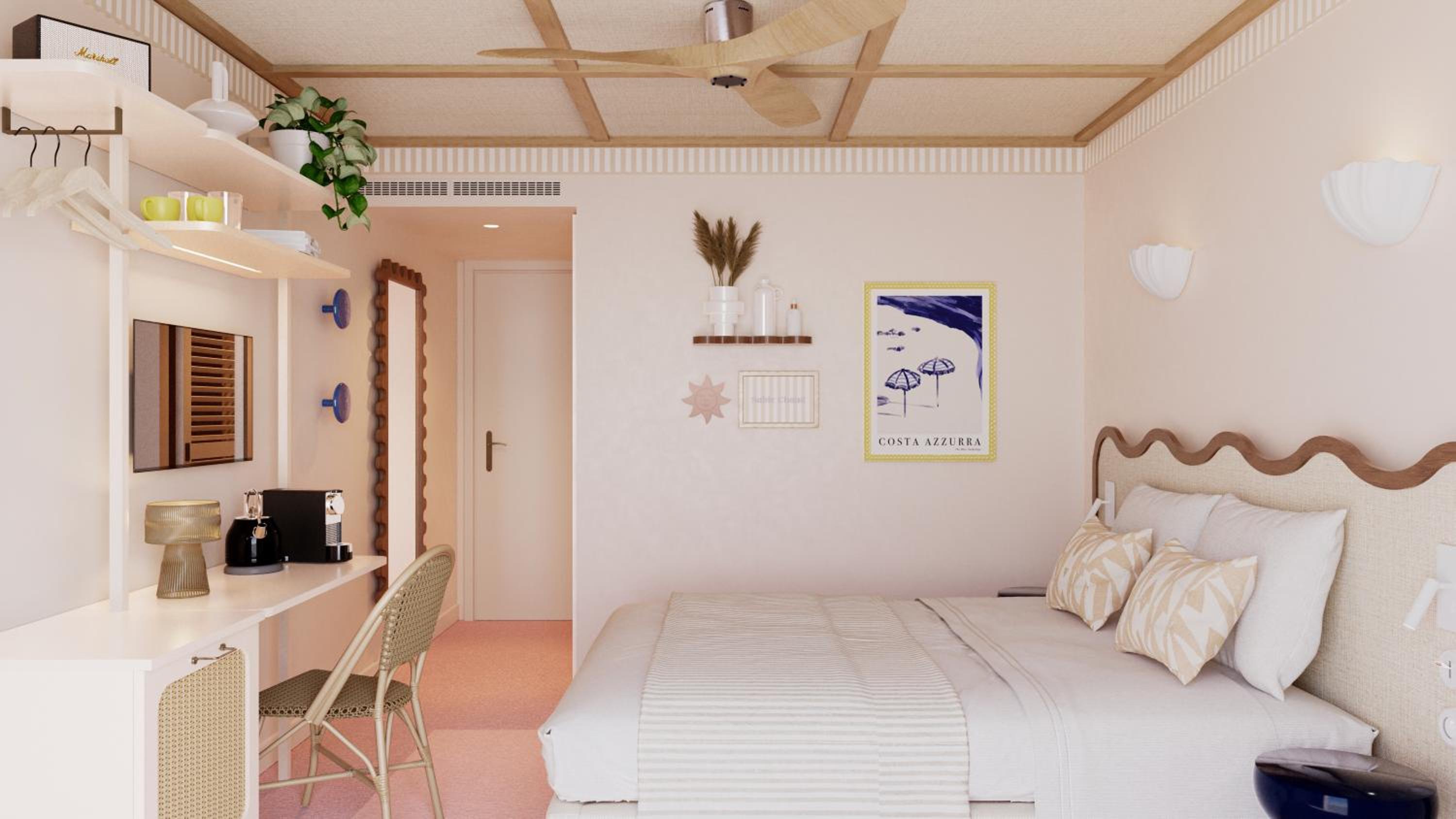 Lavender Room - Single with Balcony 