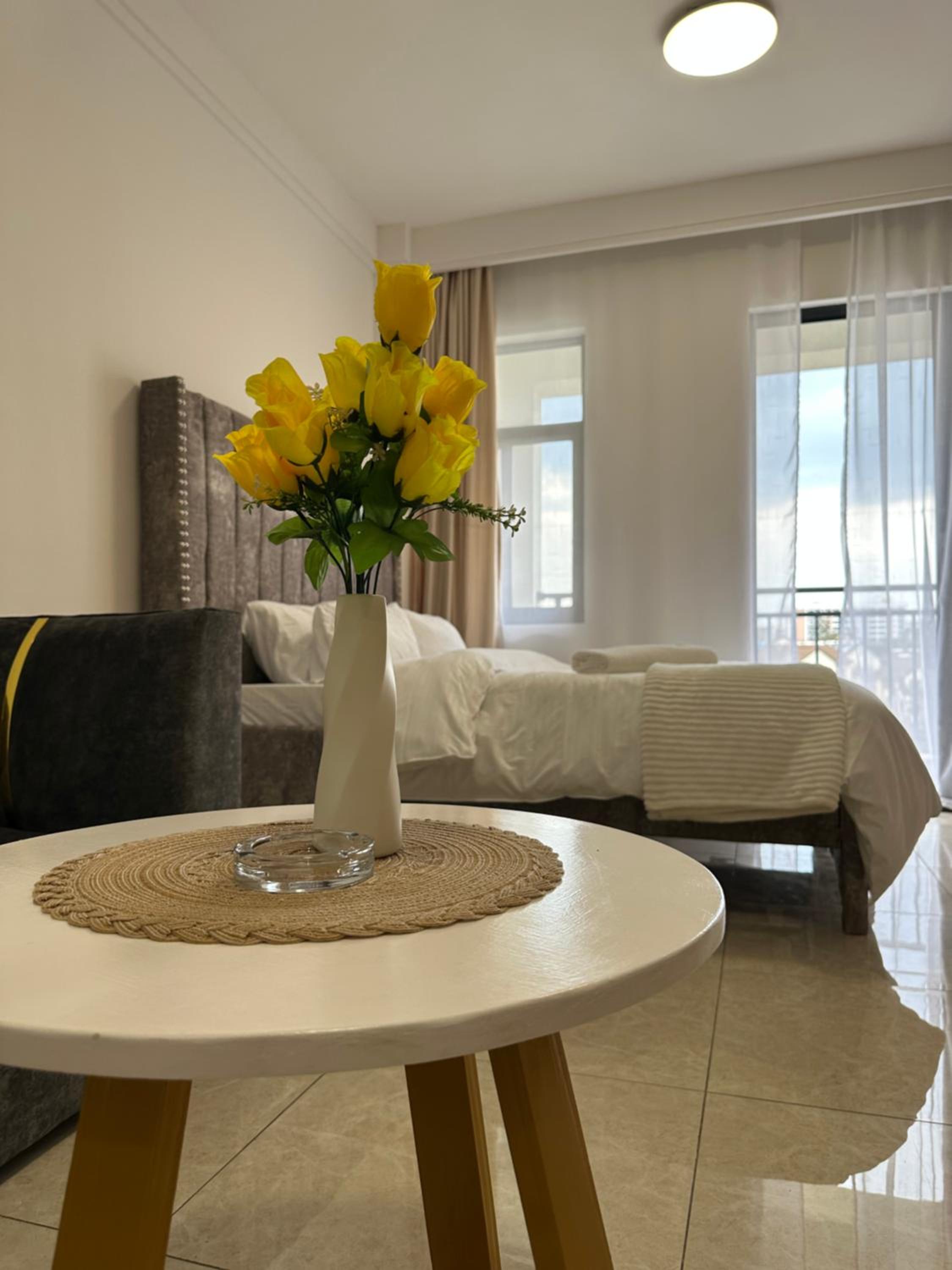 Studio Apartment with Balcony