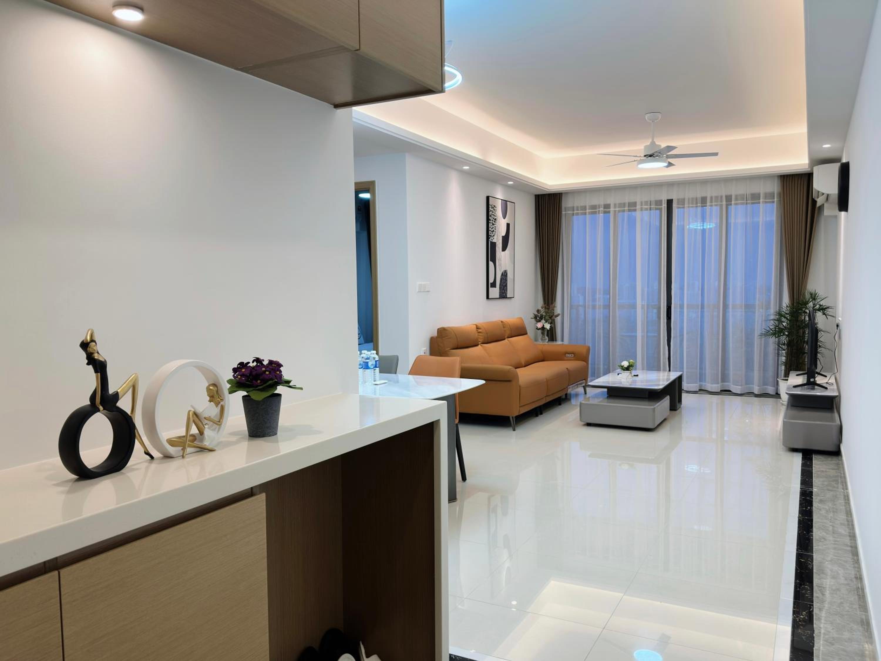 Three-Bedroom Apartment with Sea View