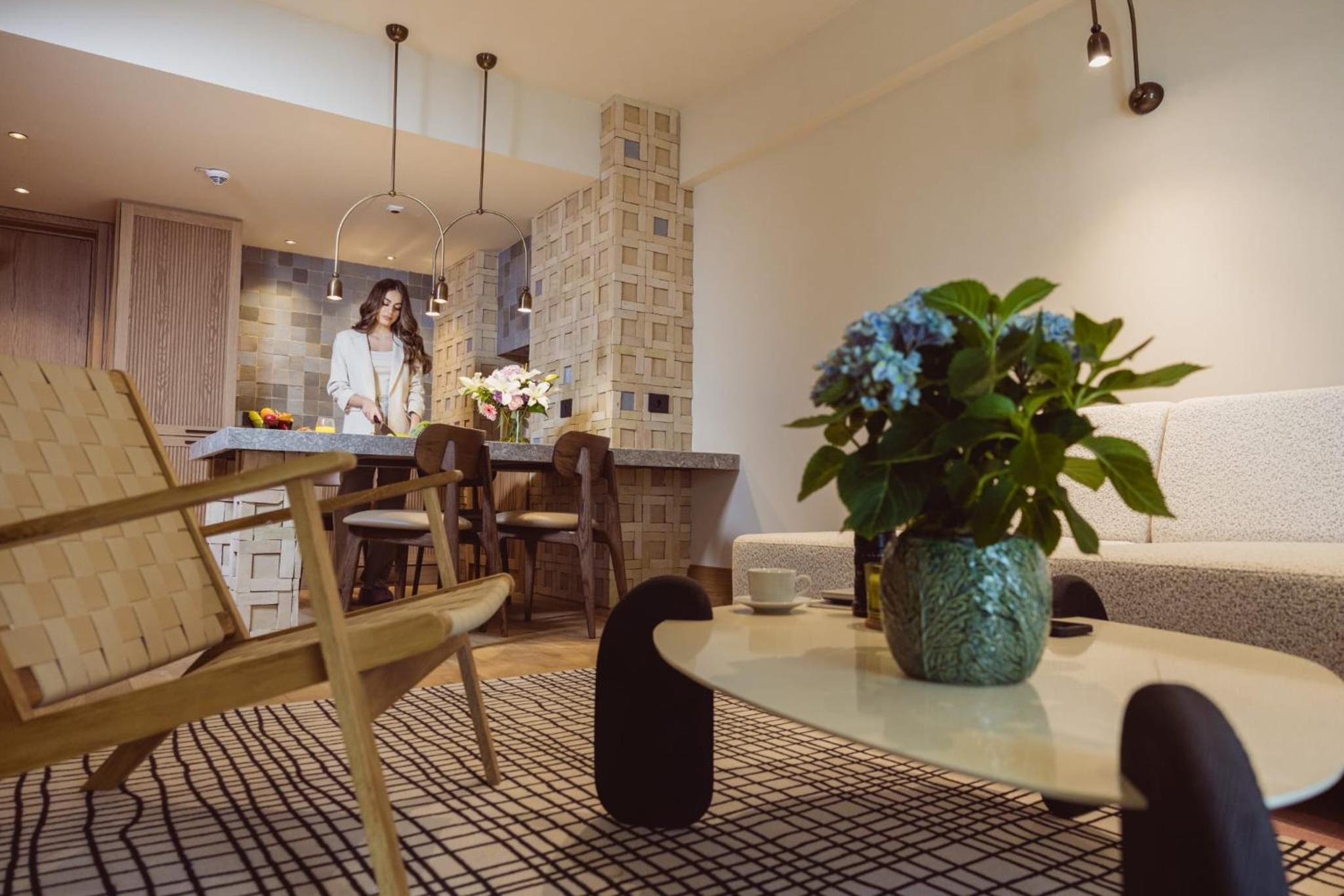 One-Bedroom Apartment with Terrace