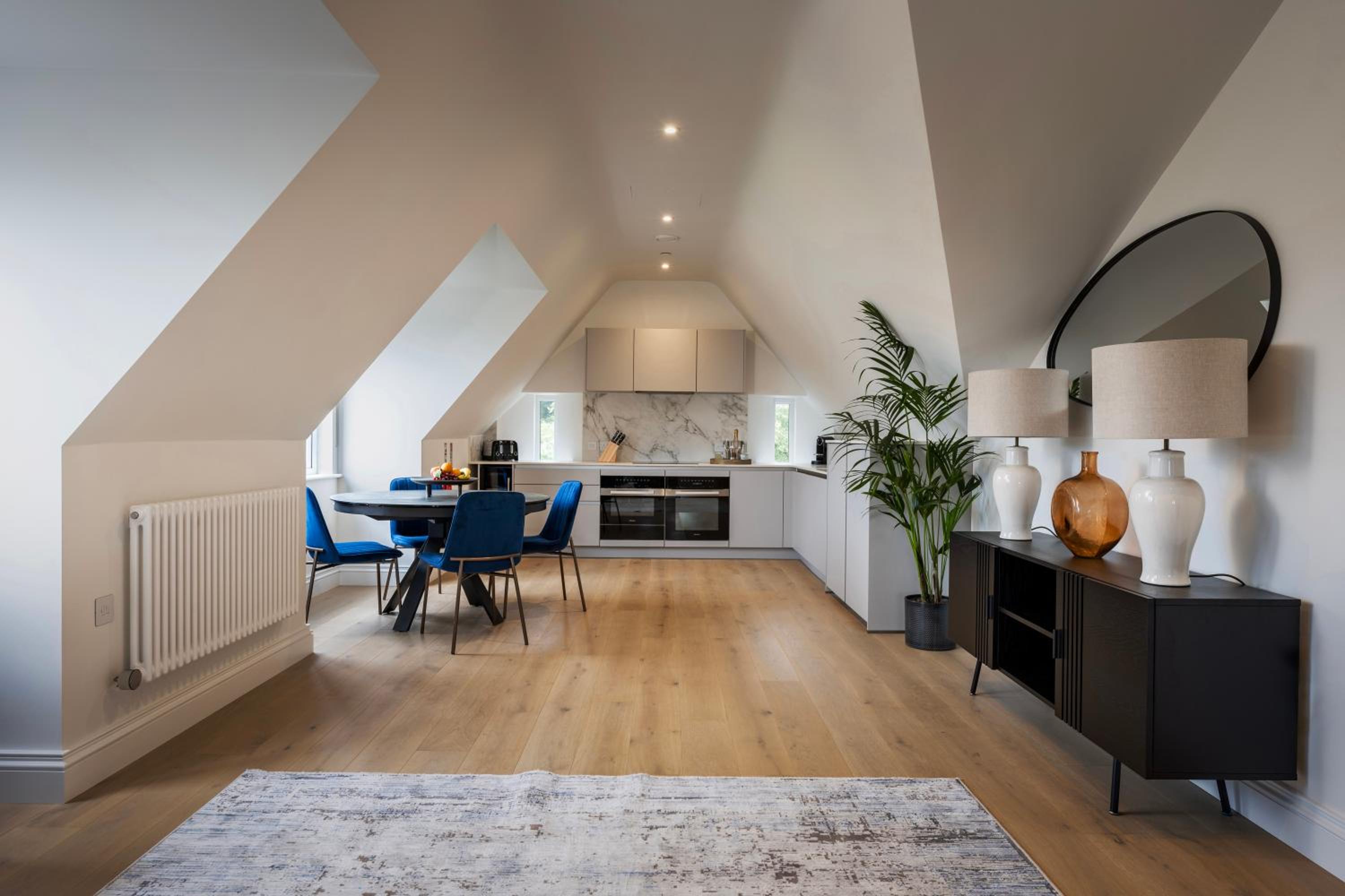 Two-Bedroom Apartment With Balcony And Terrace