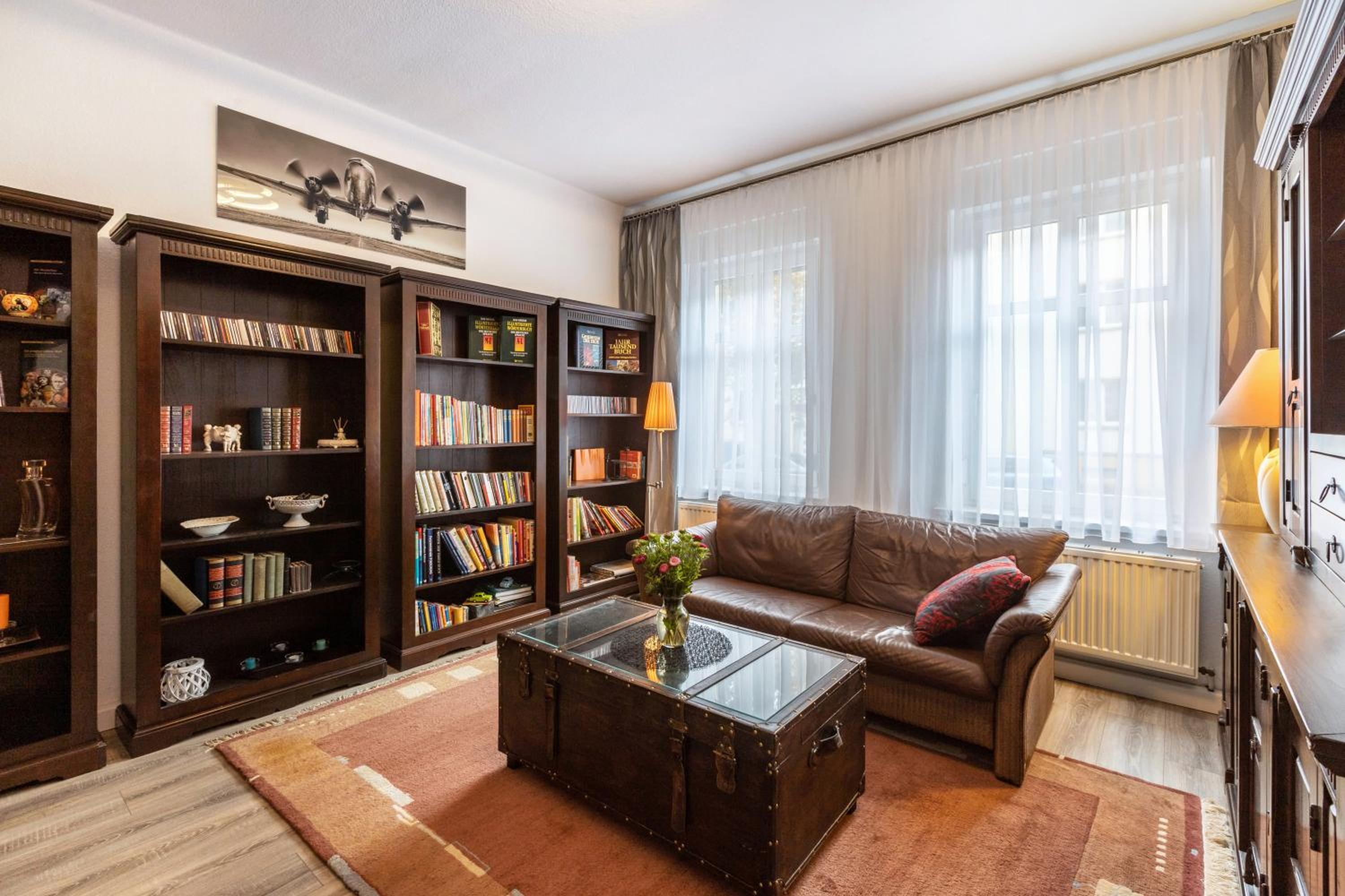 One-Bedroom Apartment with Garden View