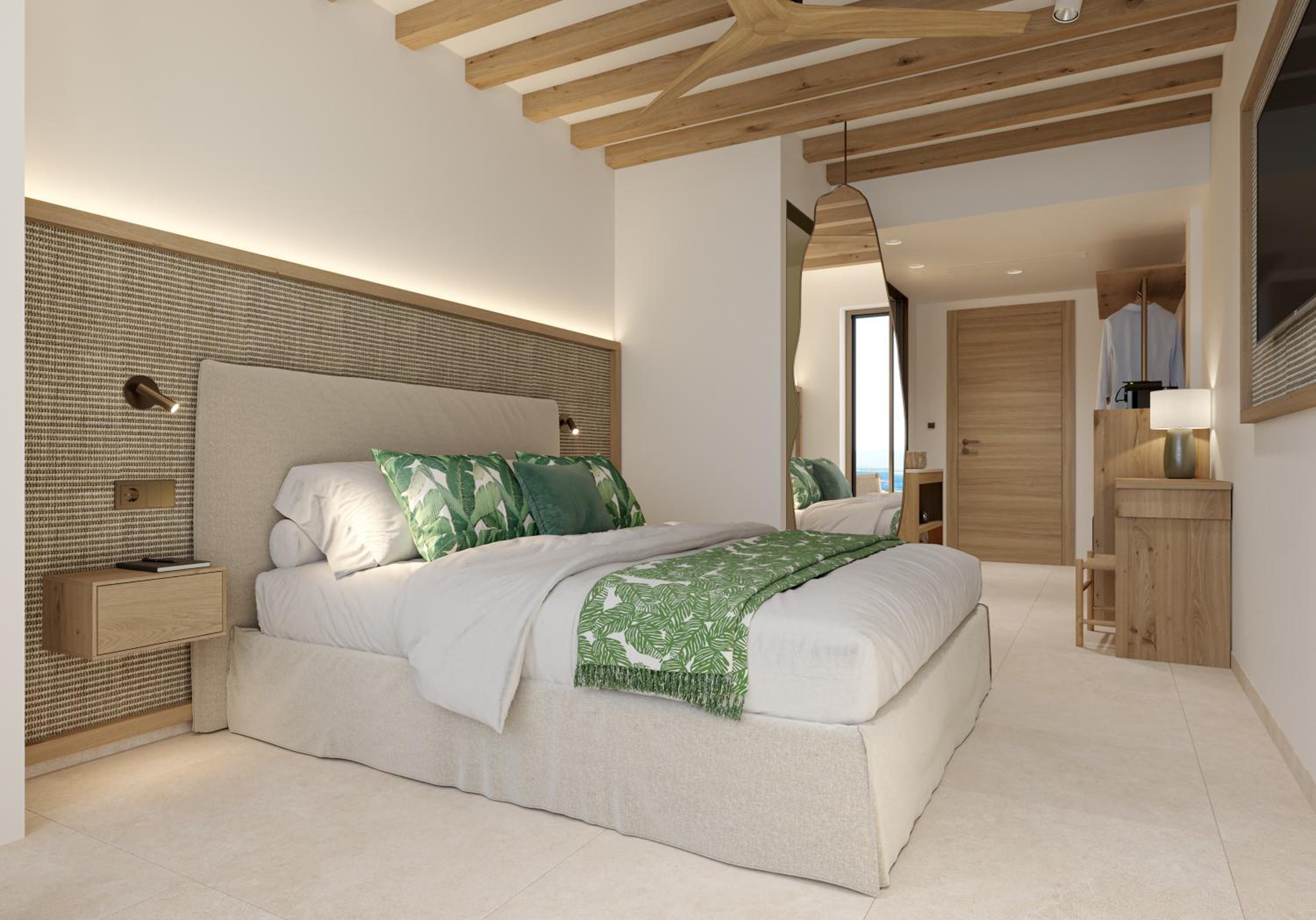 Doble Vista al Mar Superior Premium con Terraza