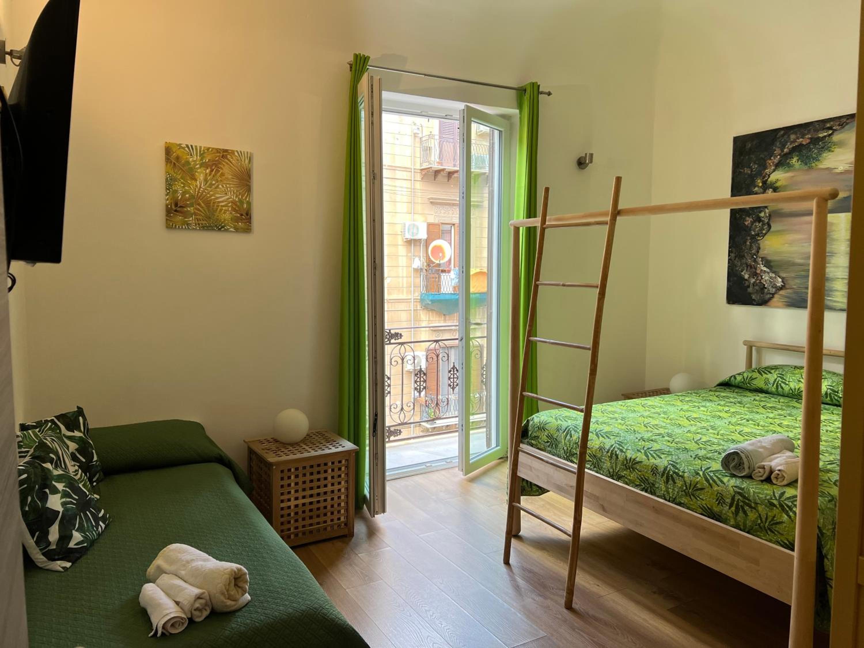 Quadruple Room with Balcony