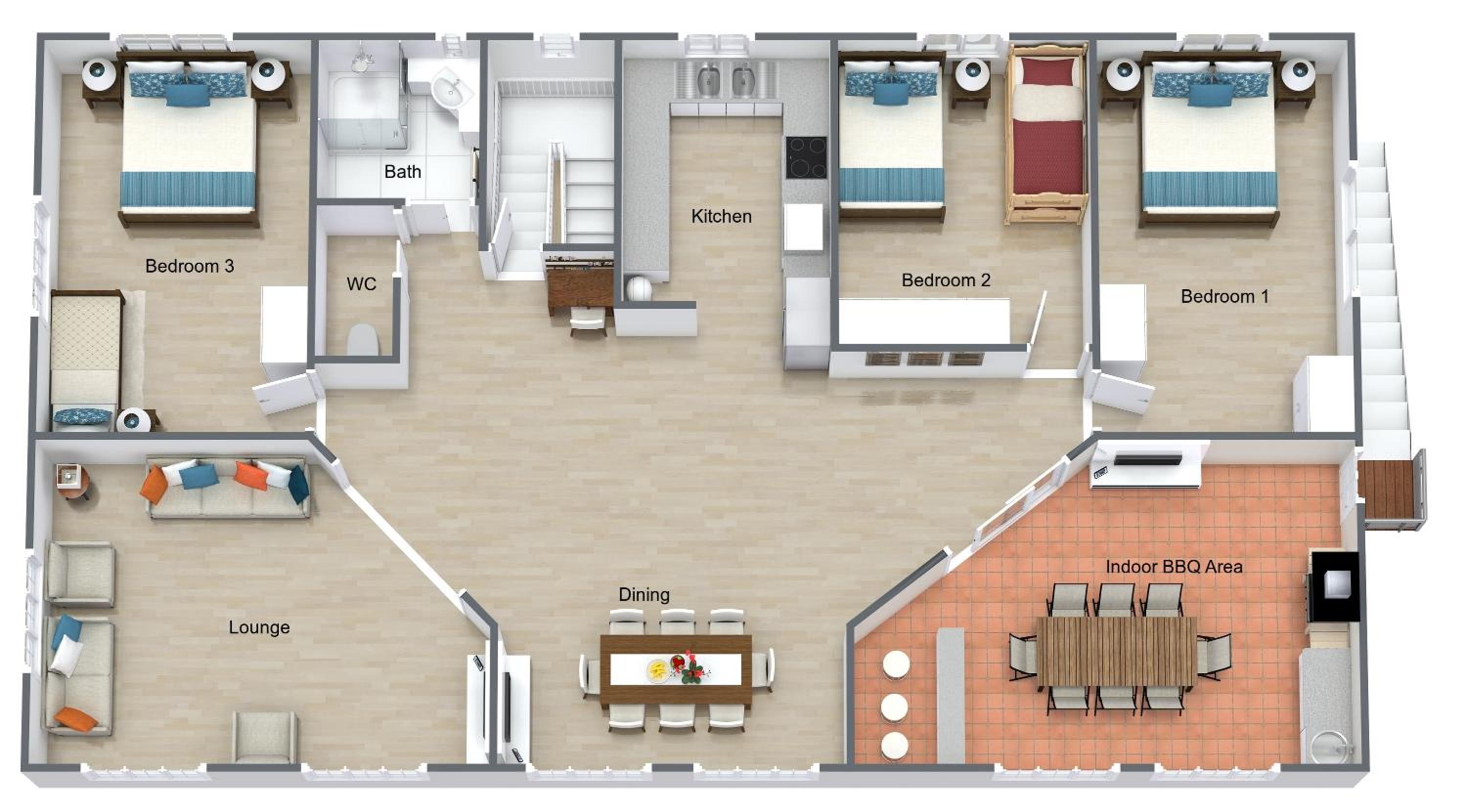 Six-Bedroom House photo 2