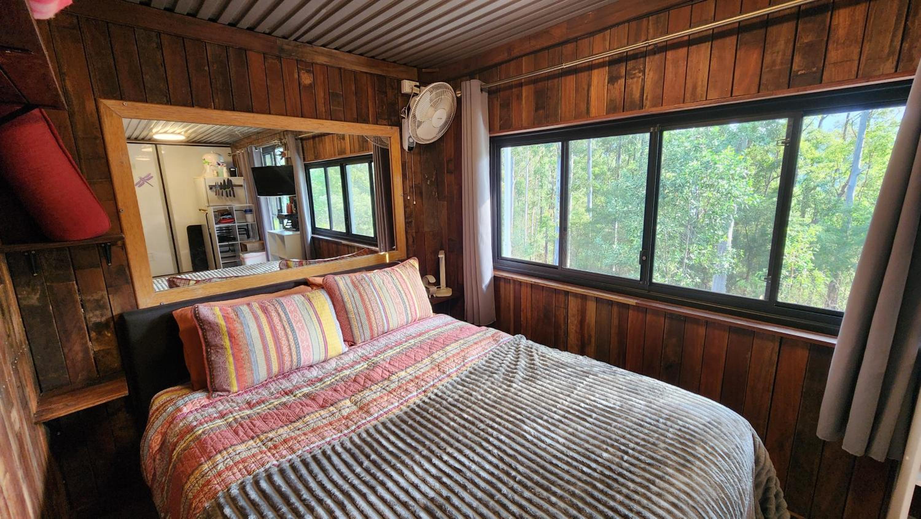 Shipping Container with Plumbed Outhouse photo 1