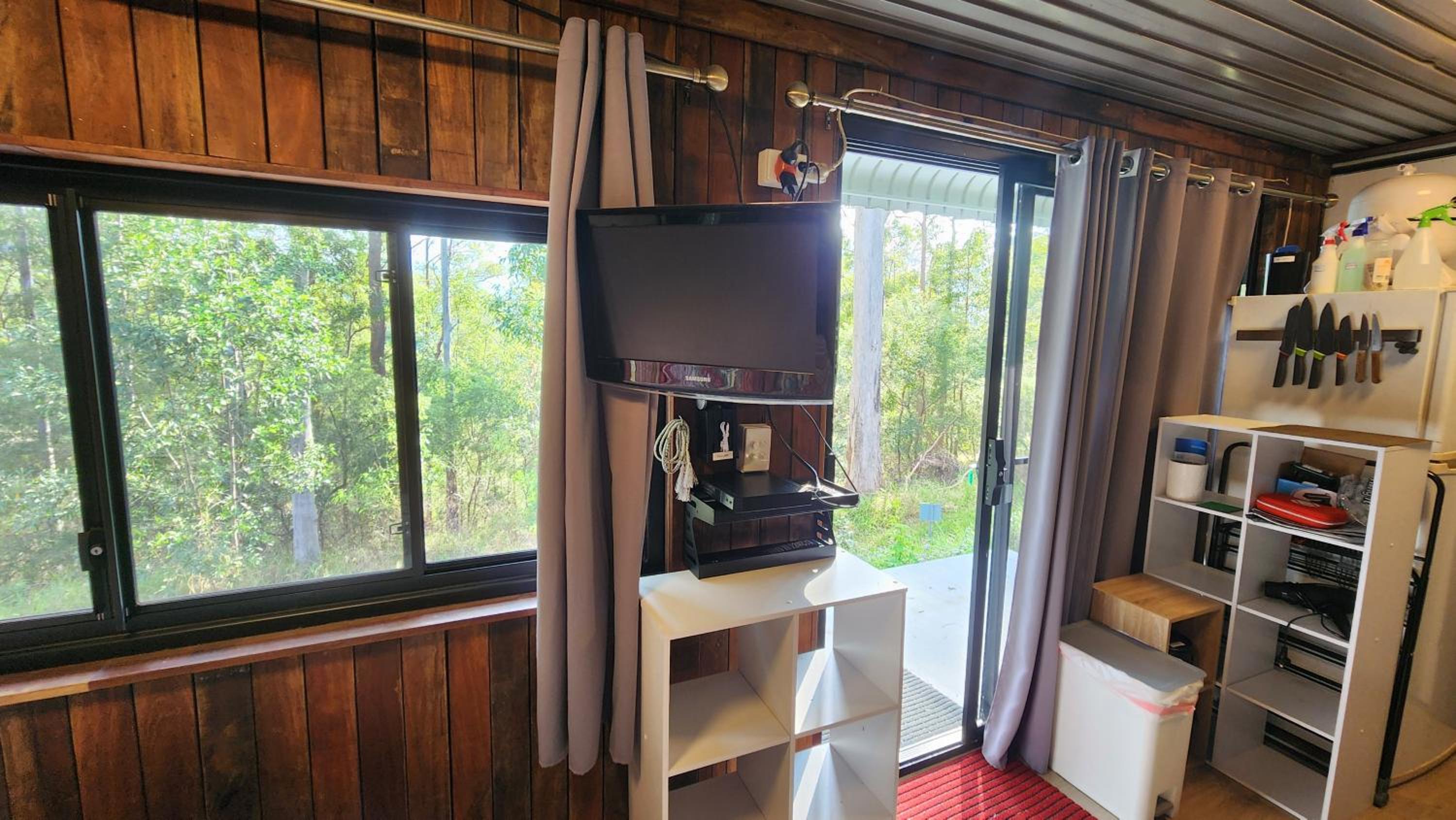 Shipping Container with Plumbed Outhouse photo 3