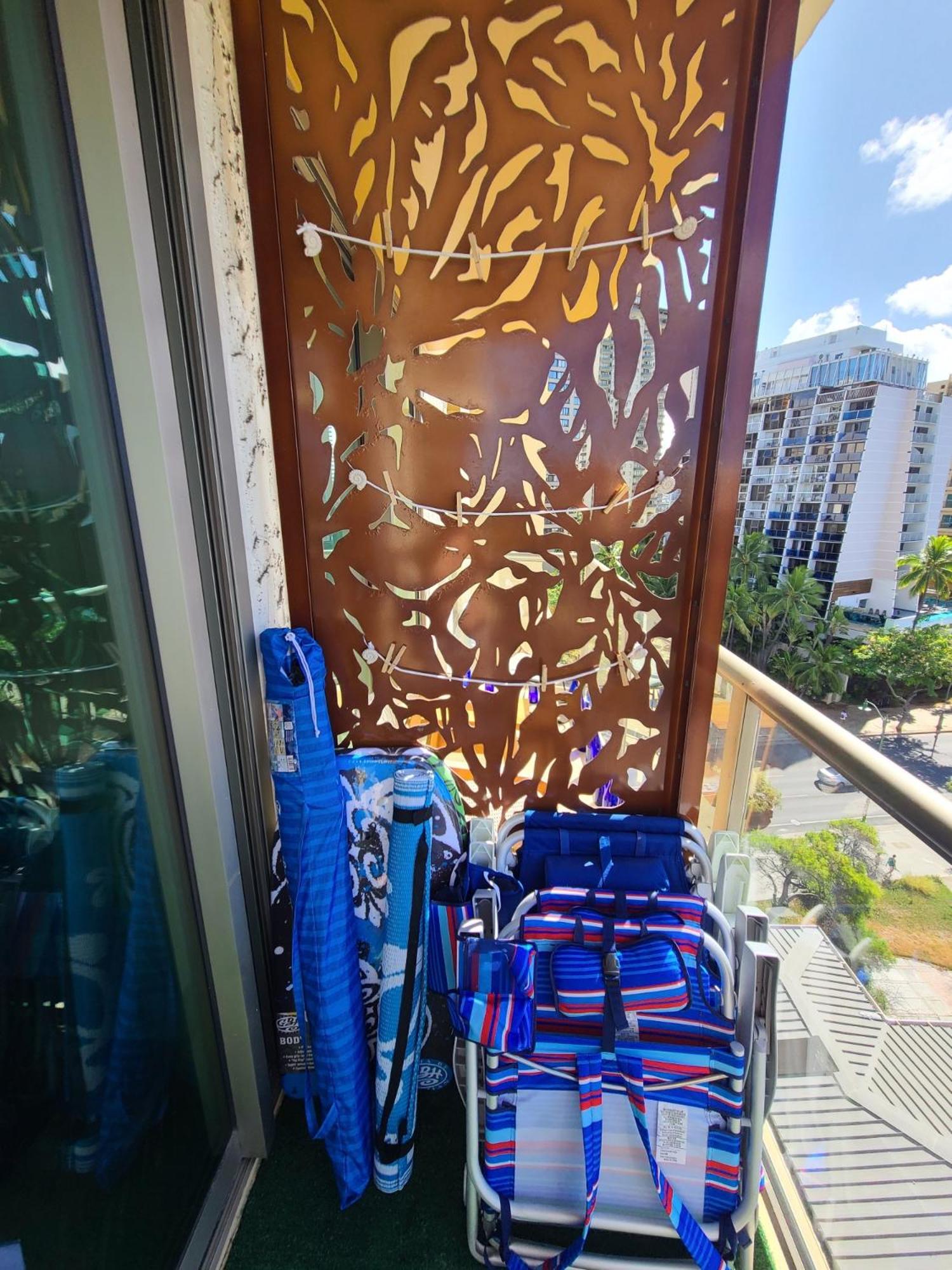 Studio private owned at Luana Hotel & Suites, partial ocean & city view, no resort, and valet parking 40 a day reduced in room rate!!!: Studio with Ocean View photo