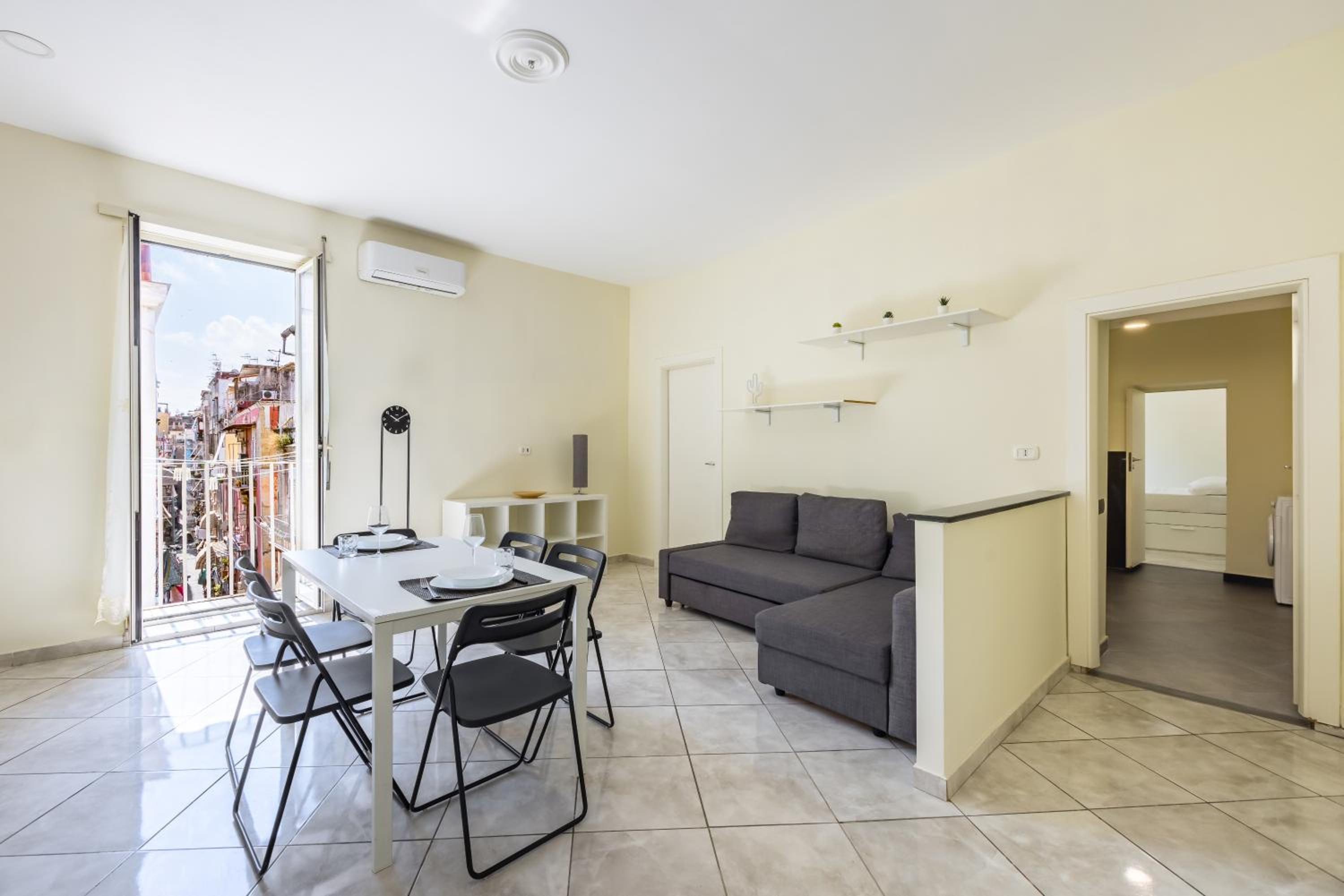One-Bedroom Apartment With Balcony And City View