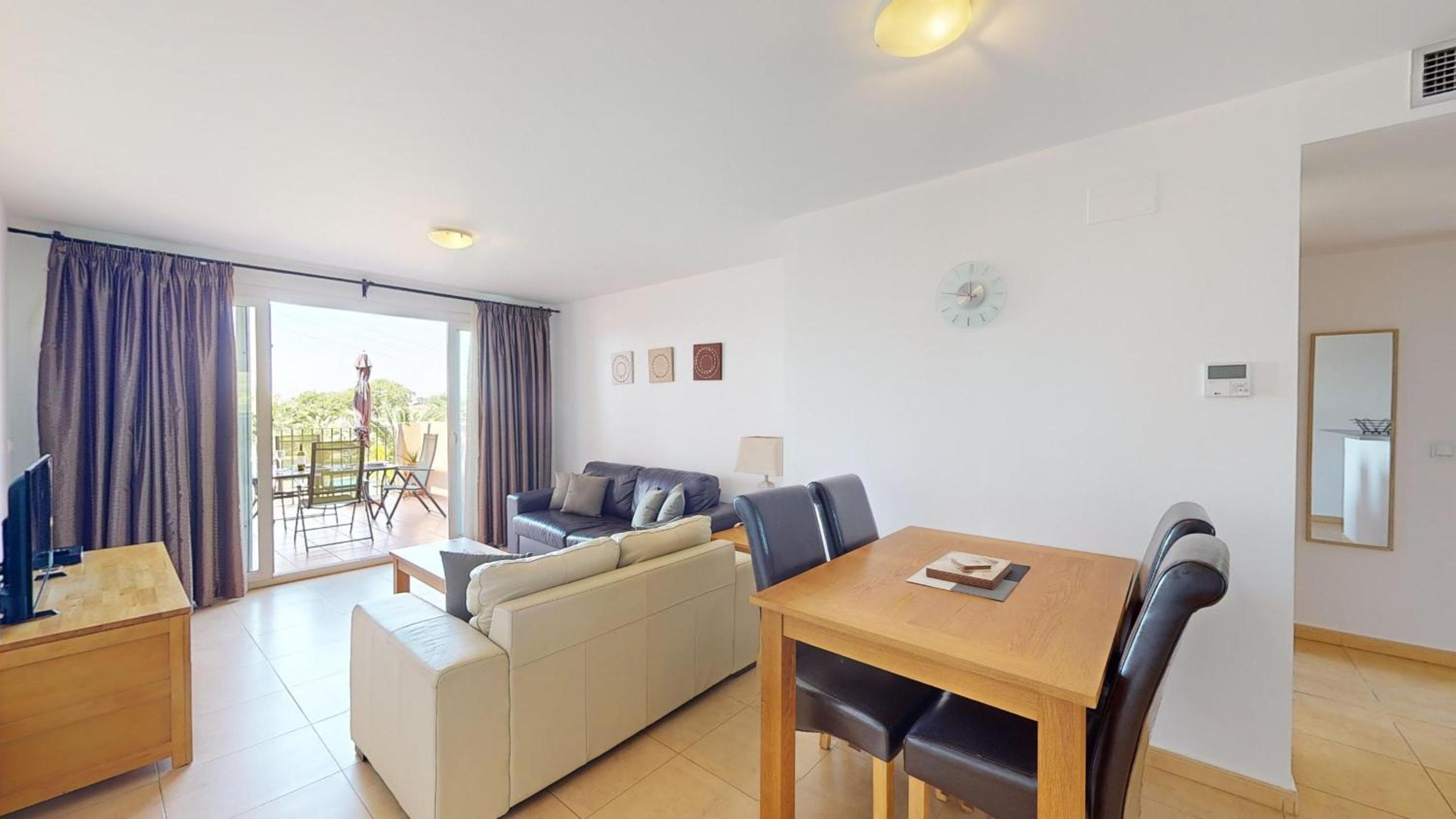 Apartamento de dos habitaciones