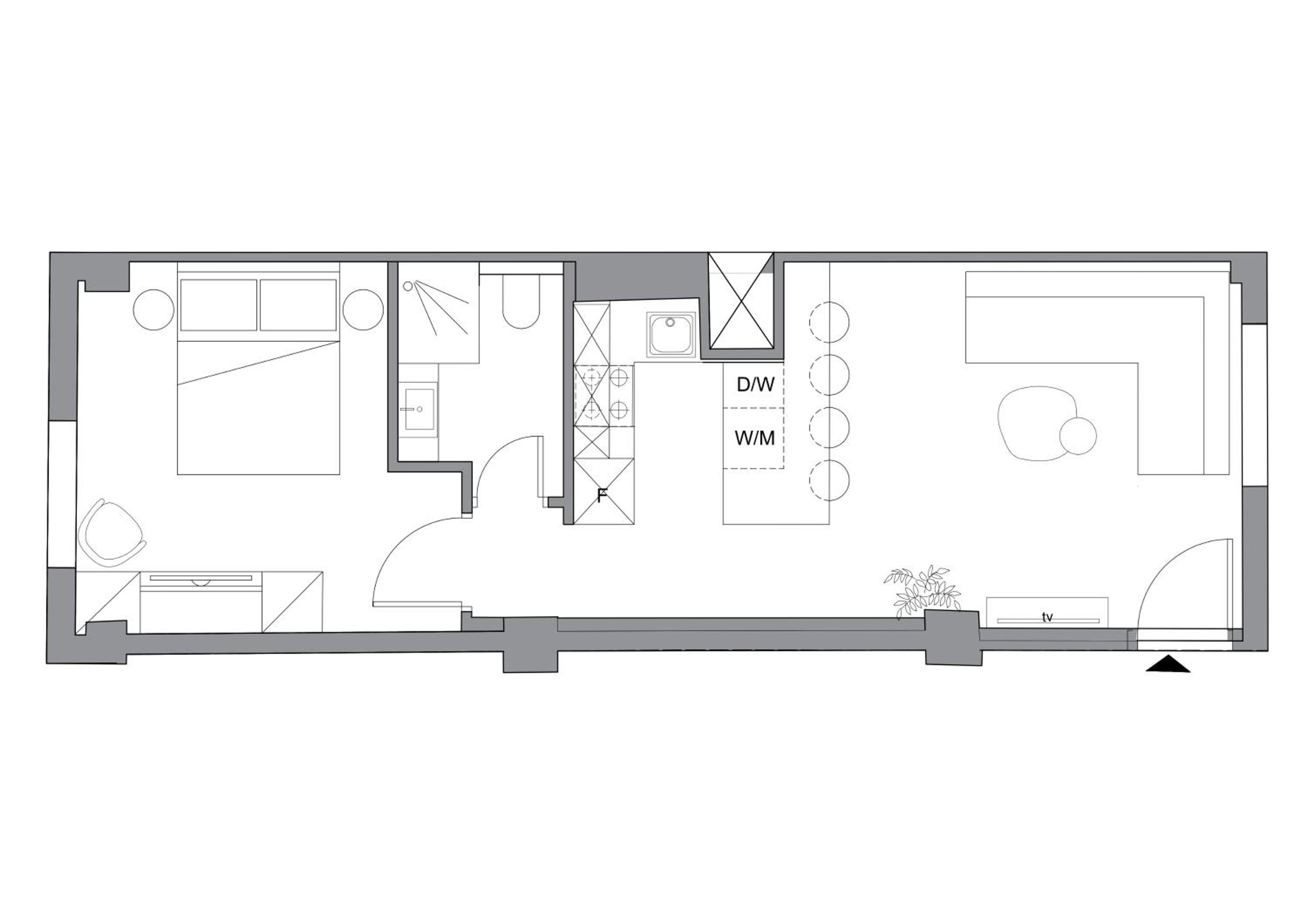 One-Bedroom Premium Apartment photo 2