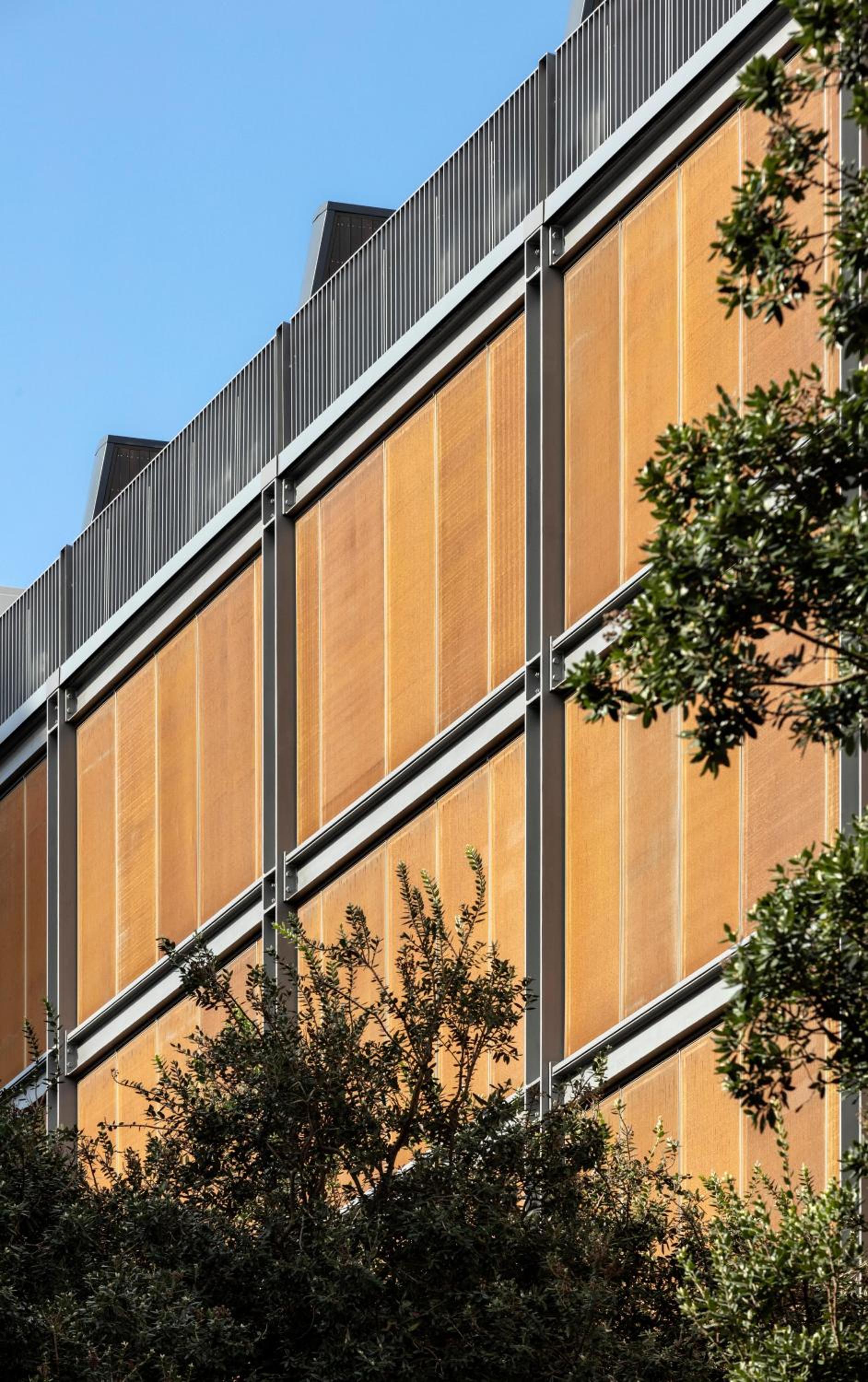 close up of a building with a clock on it