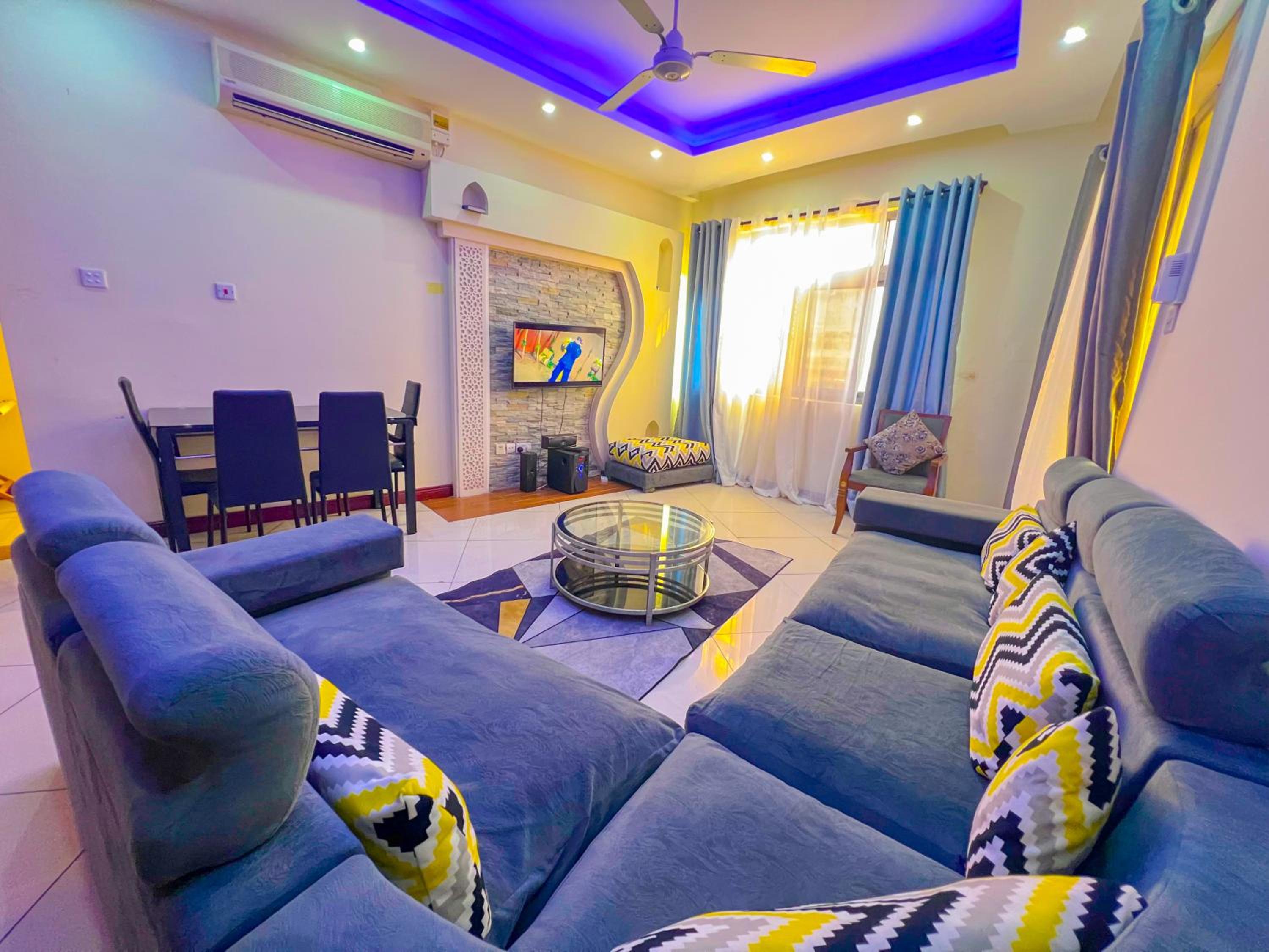 One-Bedroom Apartment with Balcony and Sea View