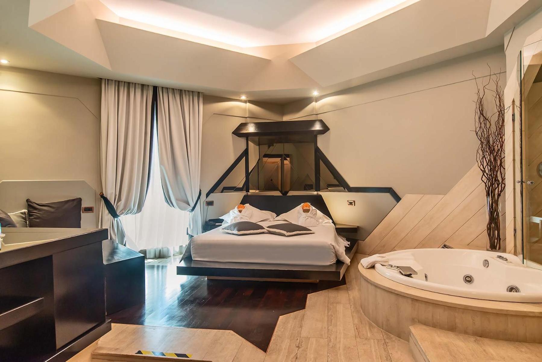 Quarto Duplo Exclusivo com Banheira de Hidromassagem