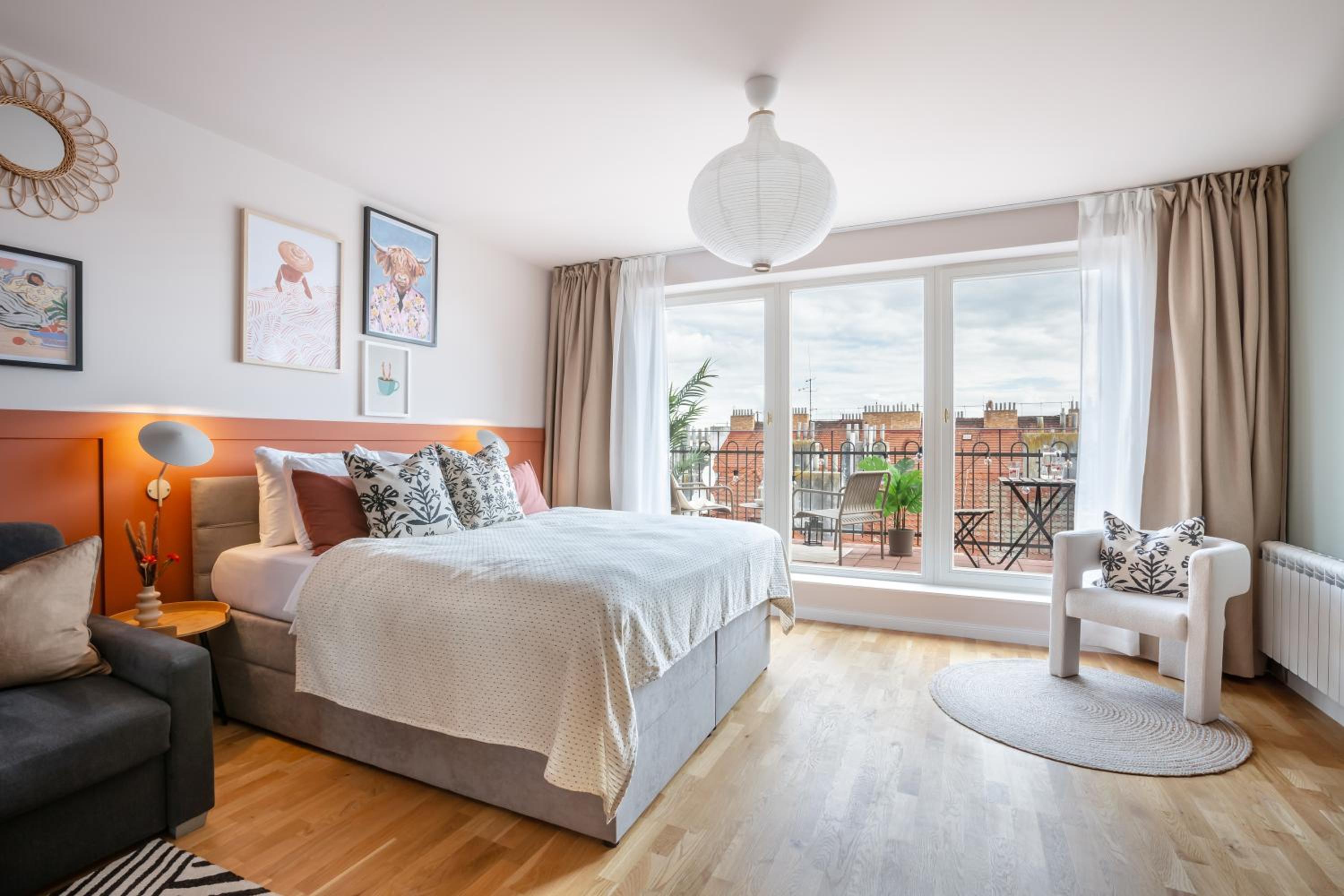 Two-Bedroom Apartment with Balcony