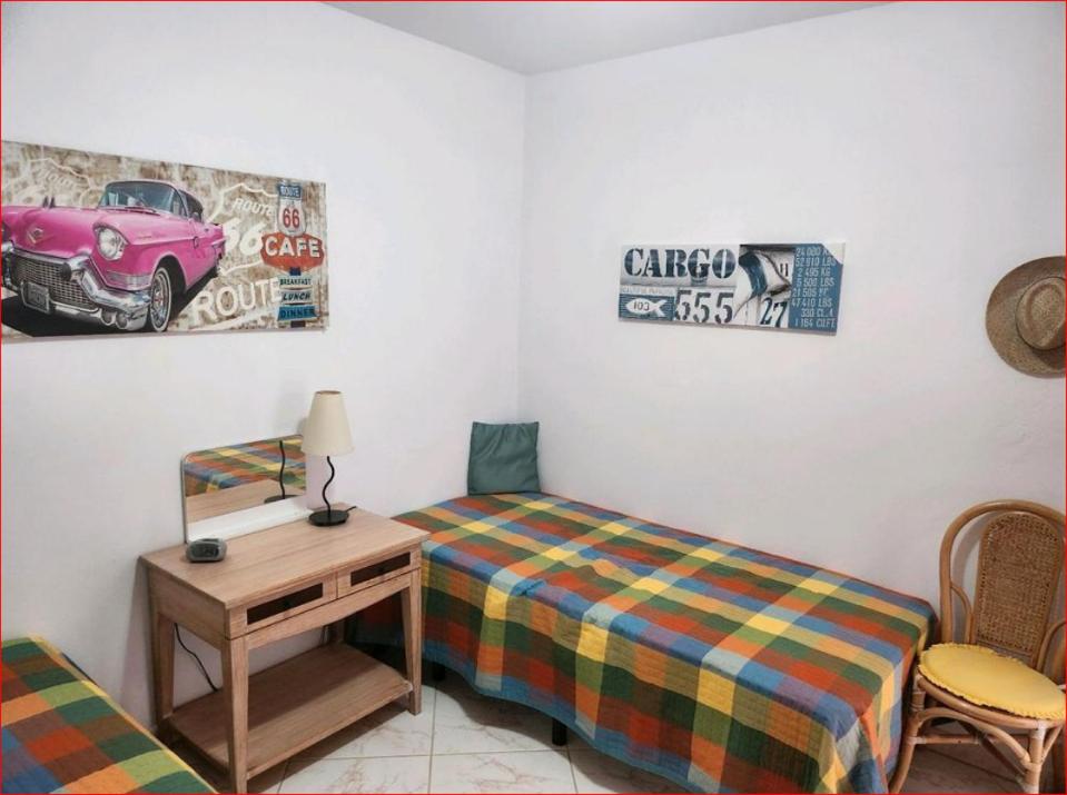 Apartamento de dos habitaciones