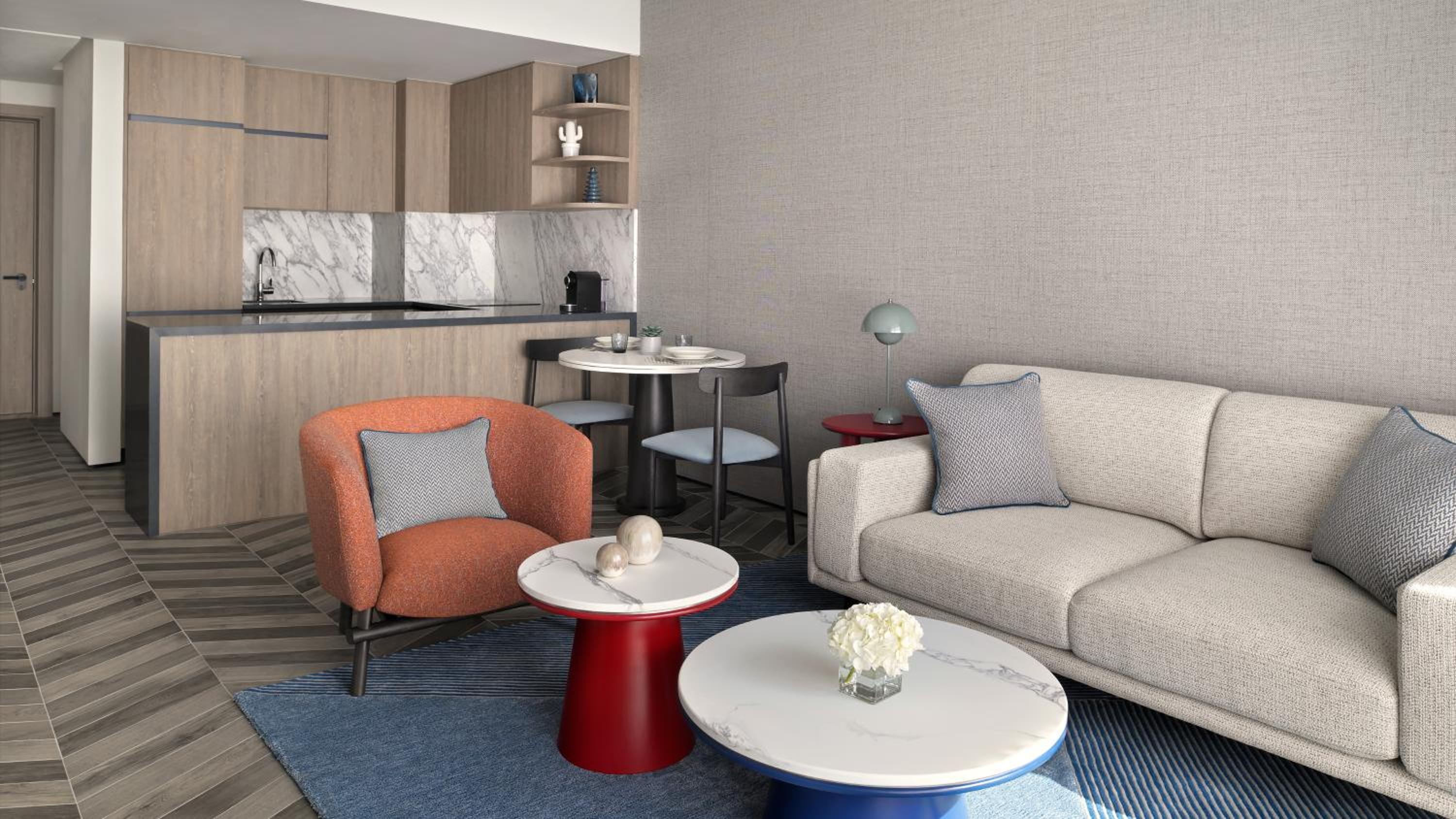 One-Bedroom Residence with Balcony and Marina View - Photo 1