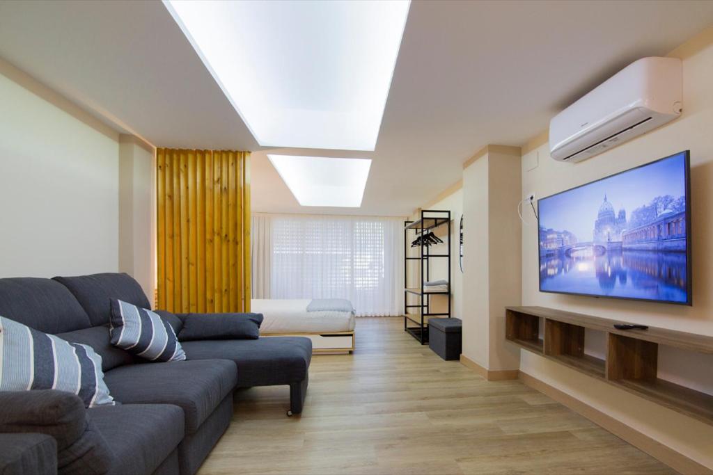 Apartamento con Balcón