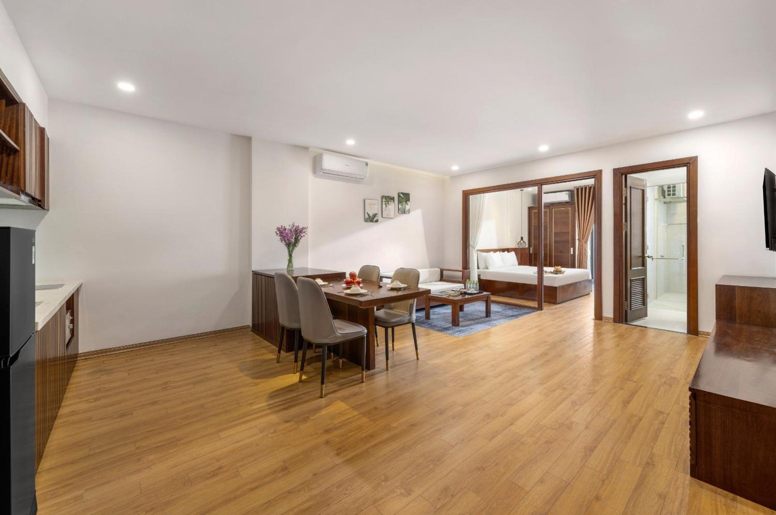 Two-Bedroom Apartment with City View