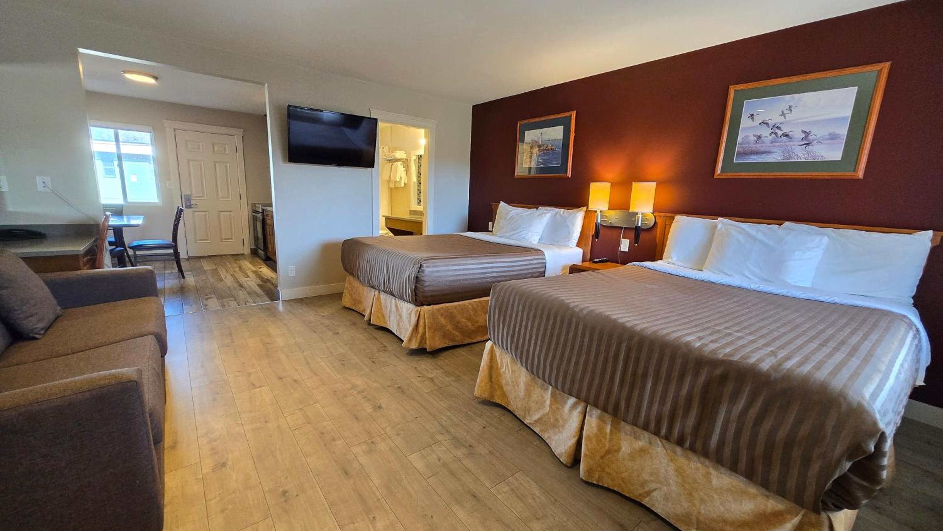 Superior Queen Room with Two Queen Beds and Sofa Bed