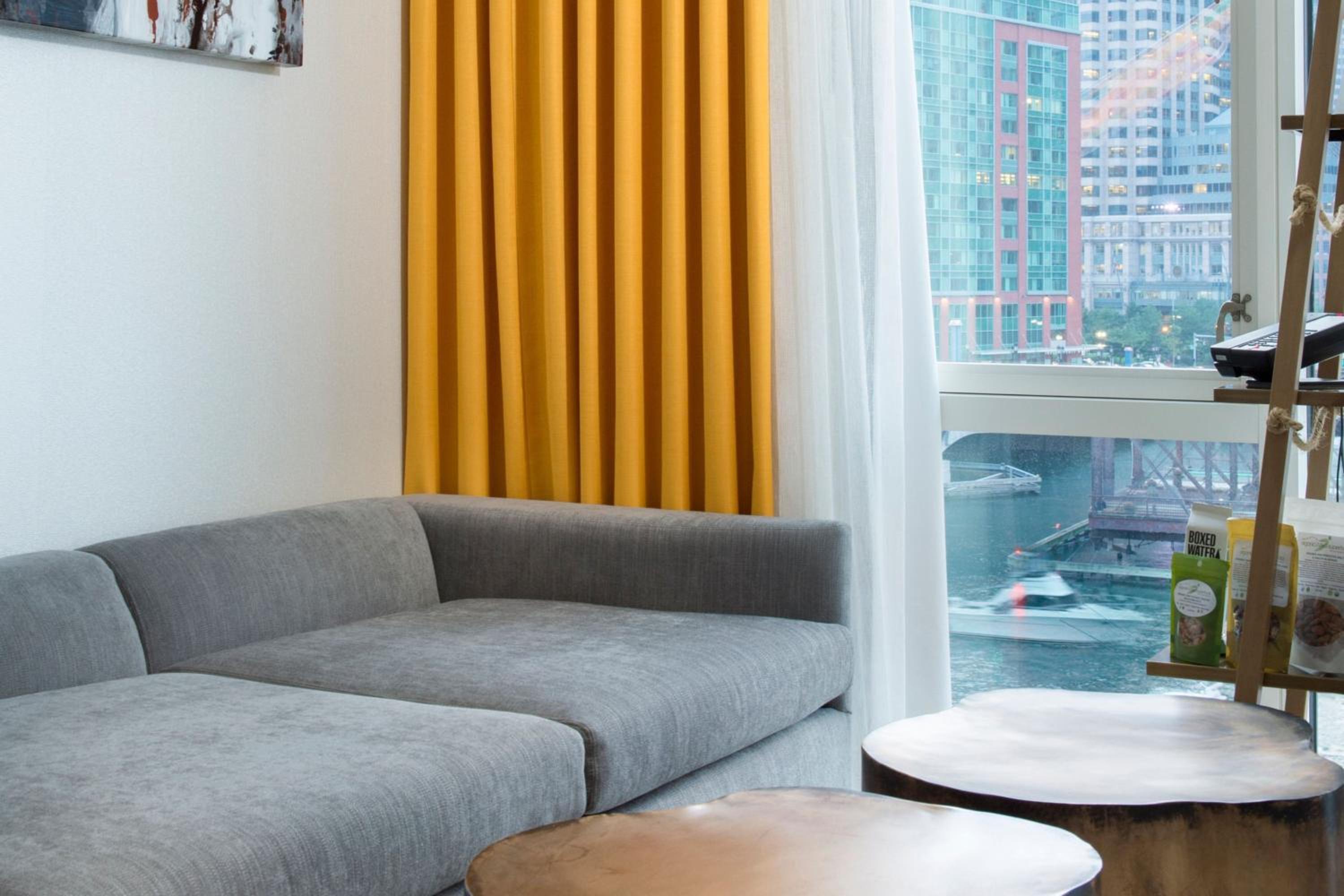 Junior King Suite with Harbor View - Hearing Accessible