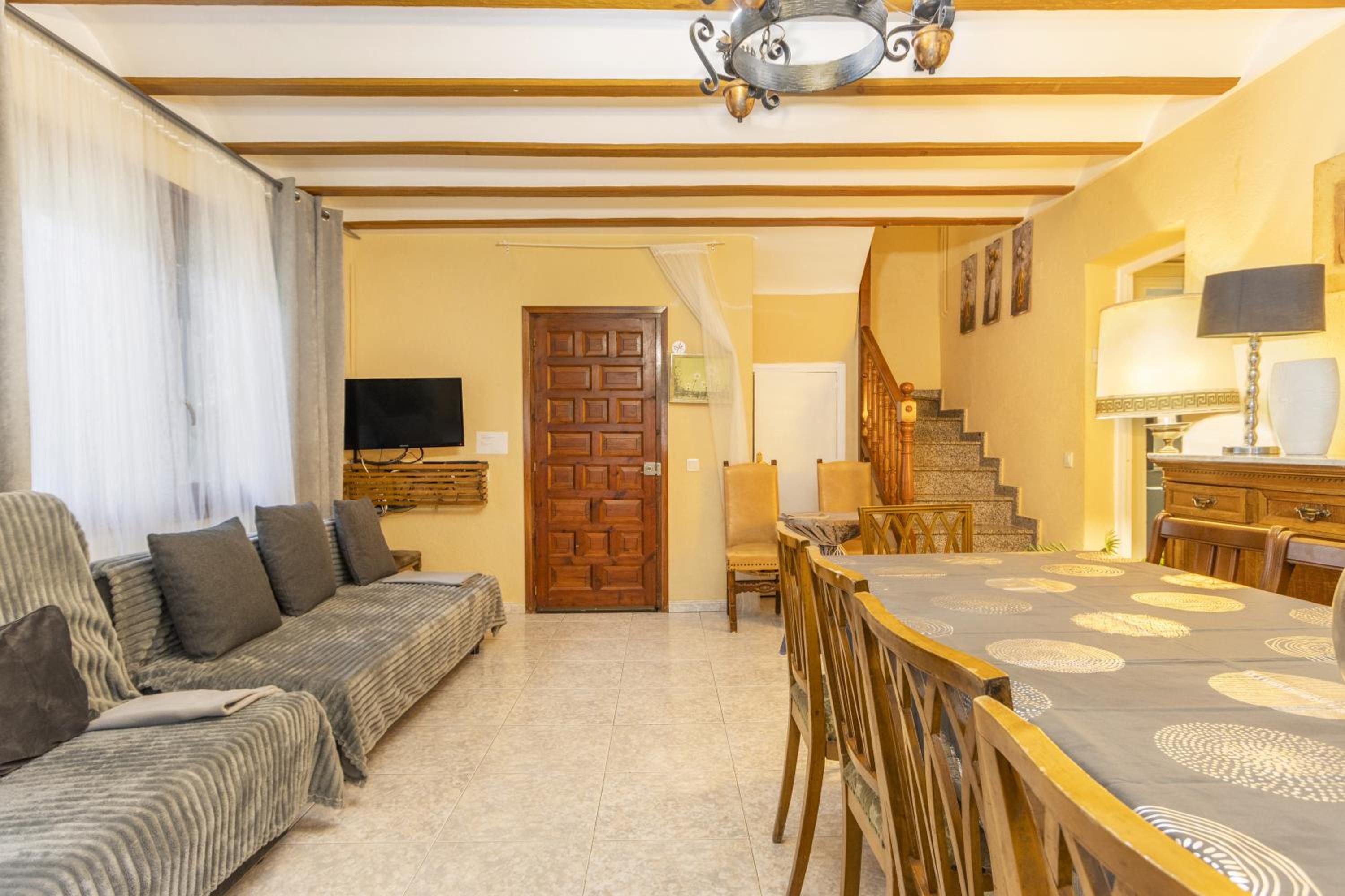 Villa con vistas al jardín