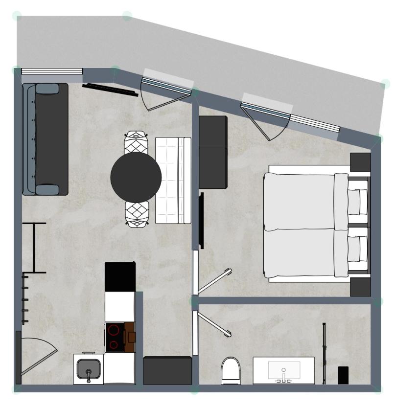 Superior One-Bedroom Apartment with Balcony