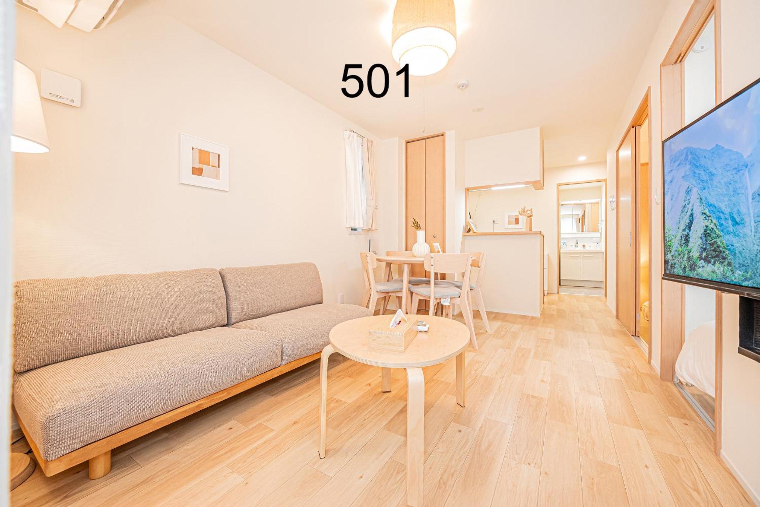 Two-Bedroom Studio Apartment