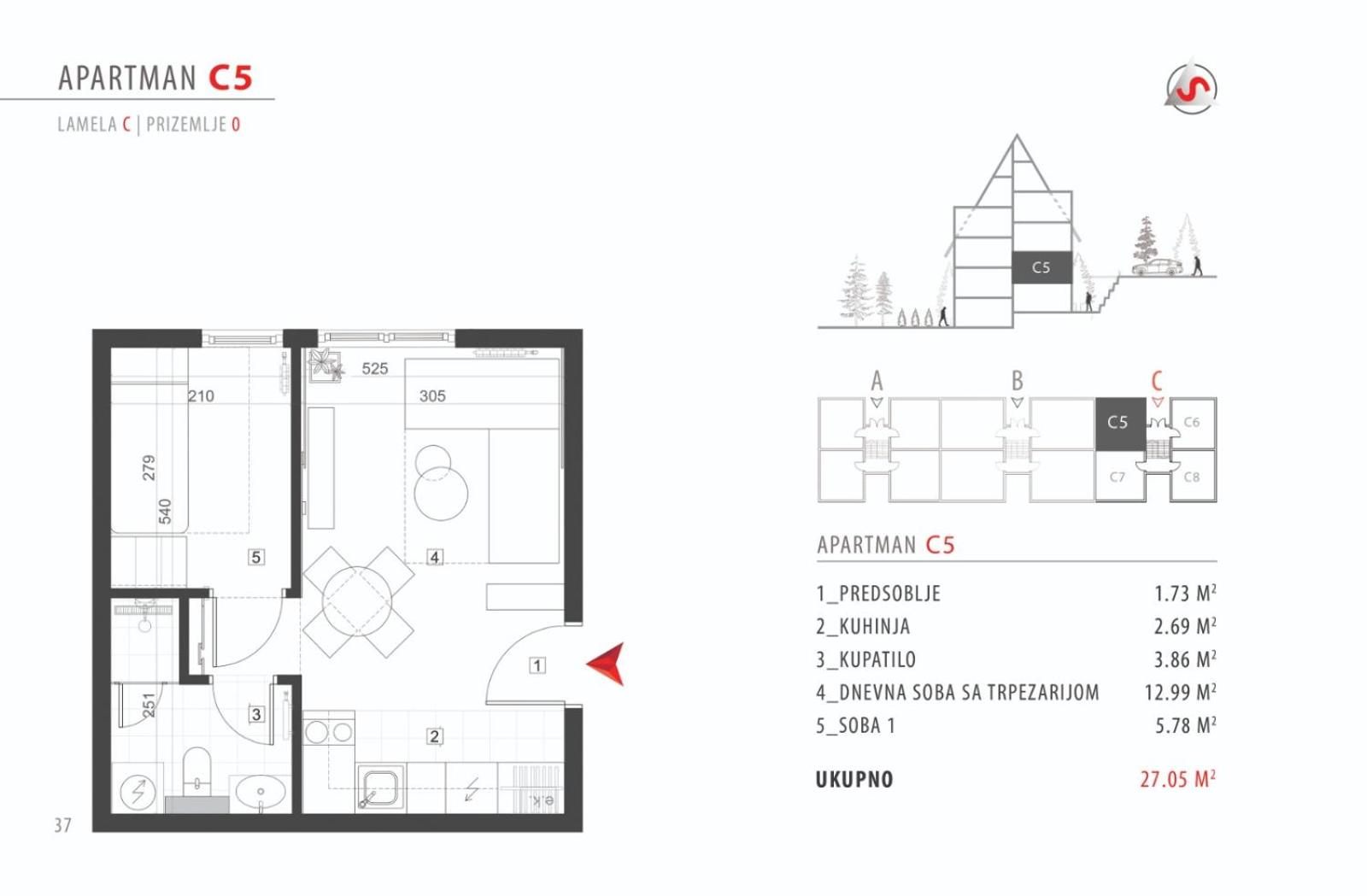 One-Bedroom Apartment photo 3