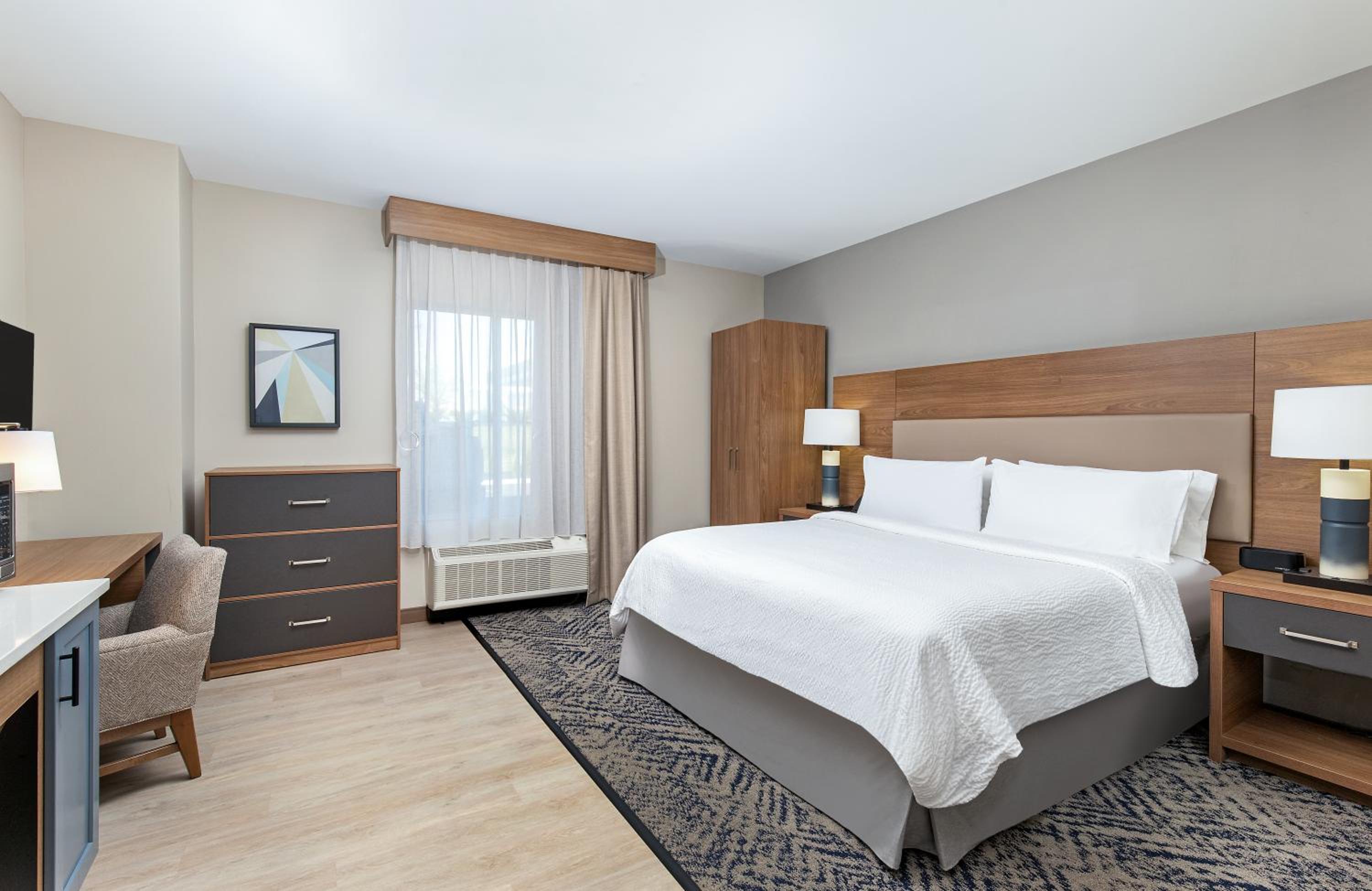 King Studio Suite with Mobility Accessible Roll-In Shower/Non-Smoking - Photo 1