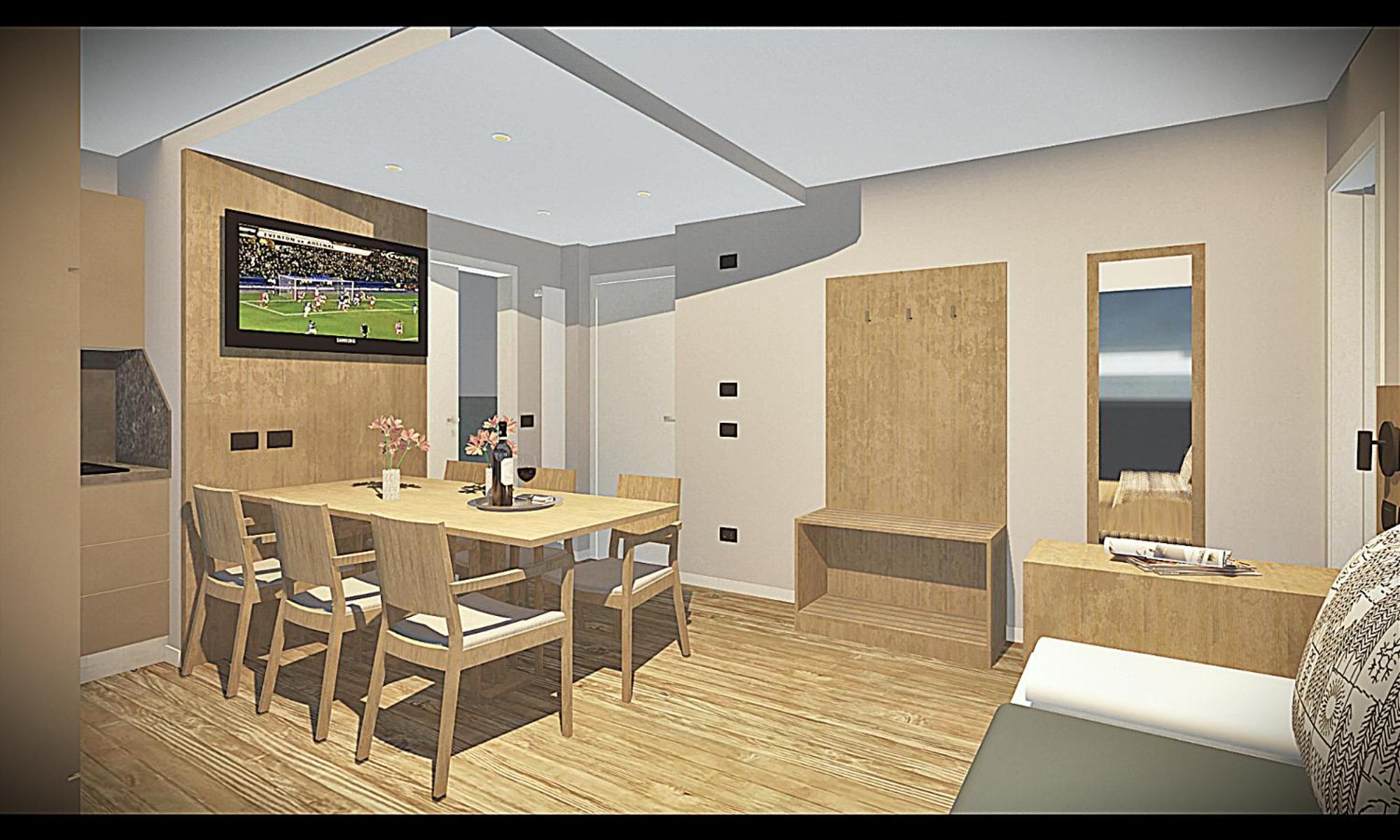 Two-Bedroom Apartment with Balcony