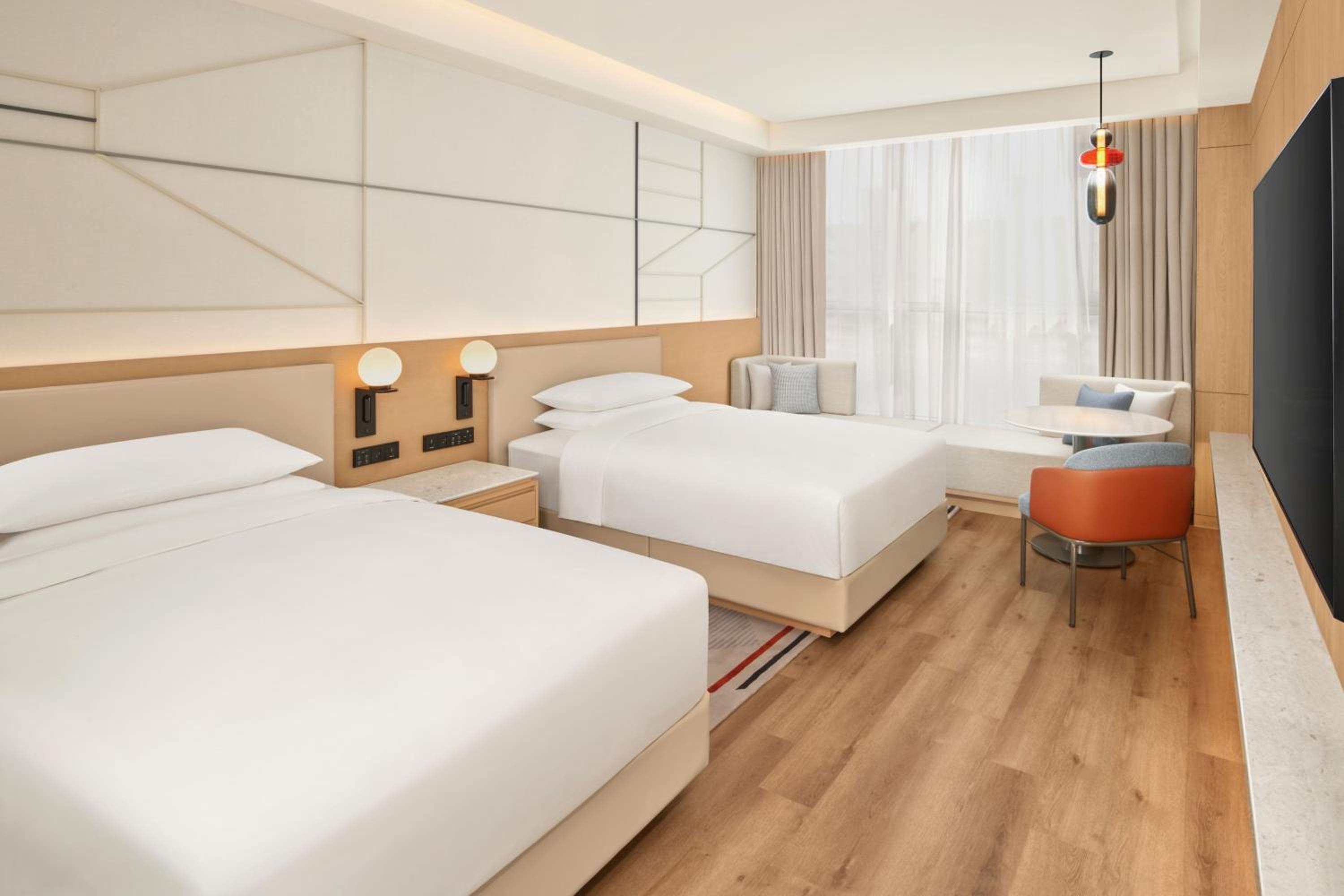 Premium Deluxe Double Room with Two Double Beds