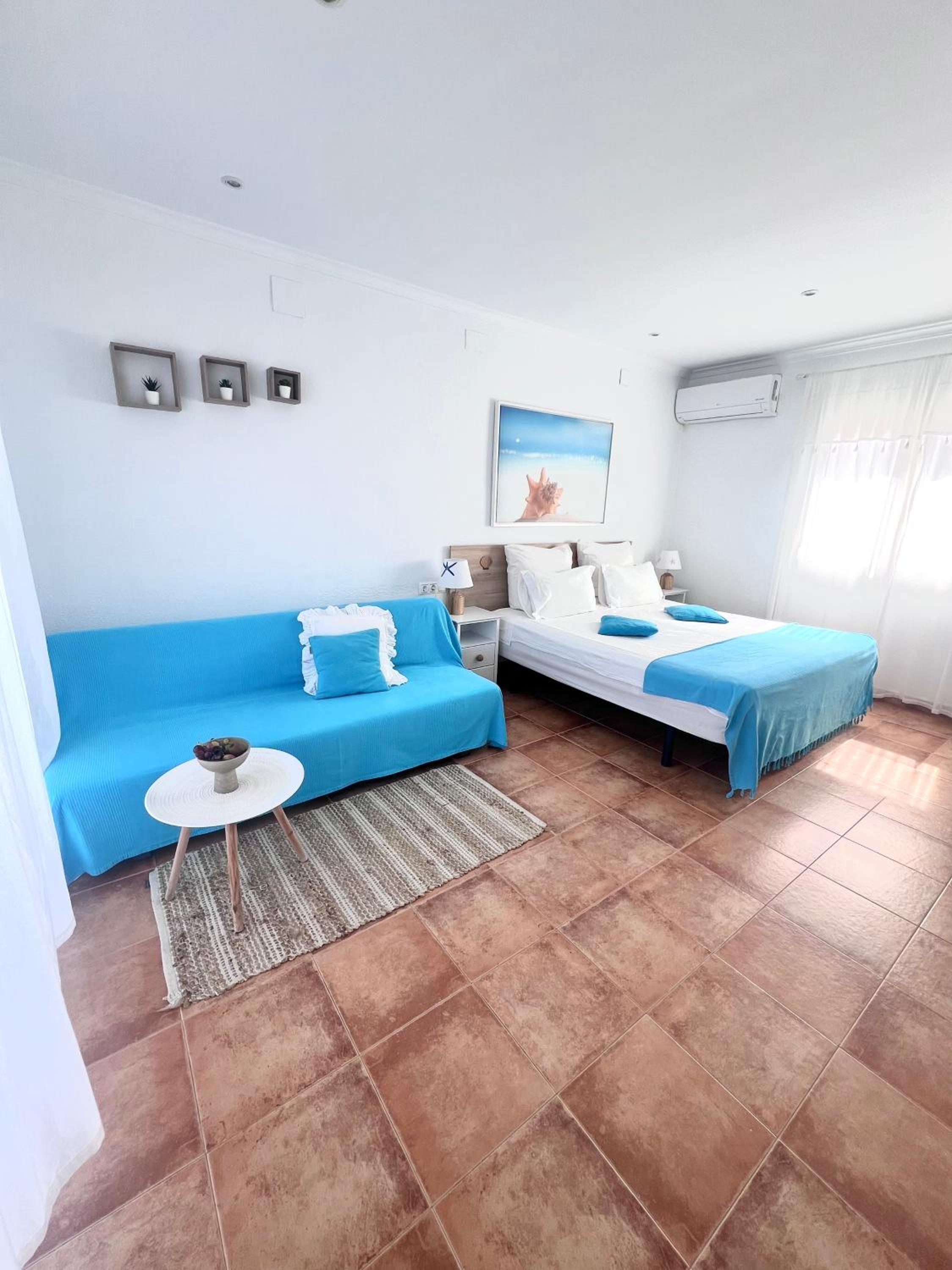Habitación Doble Deluxe con Vista al Mar y Terraza