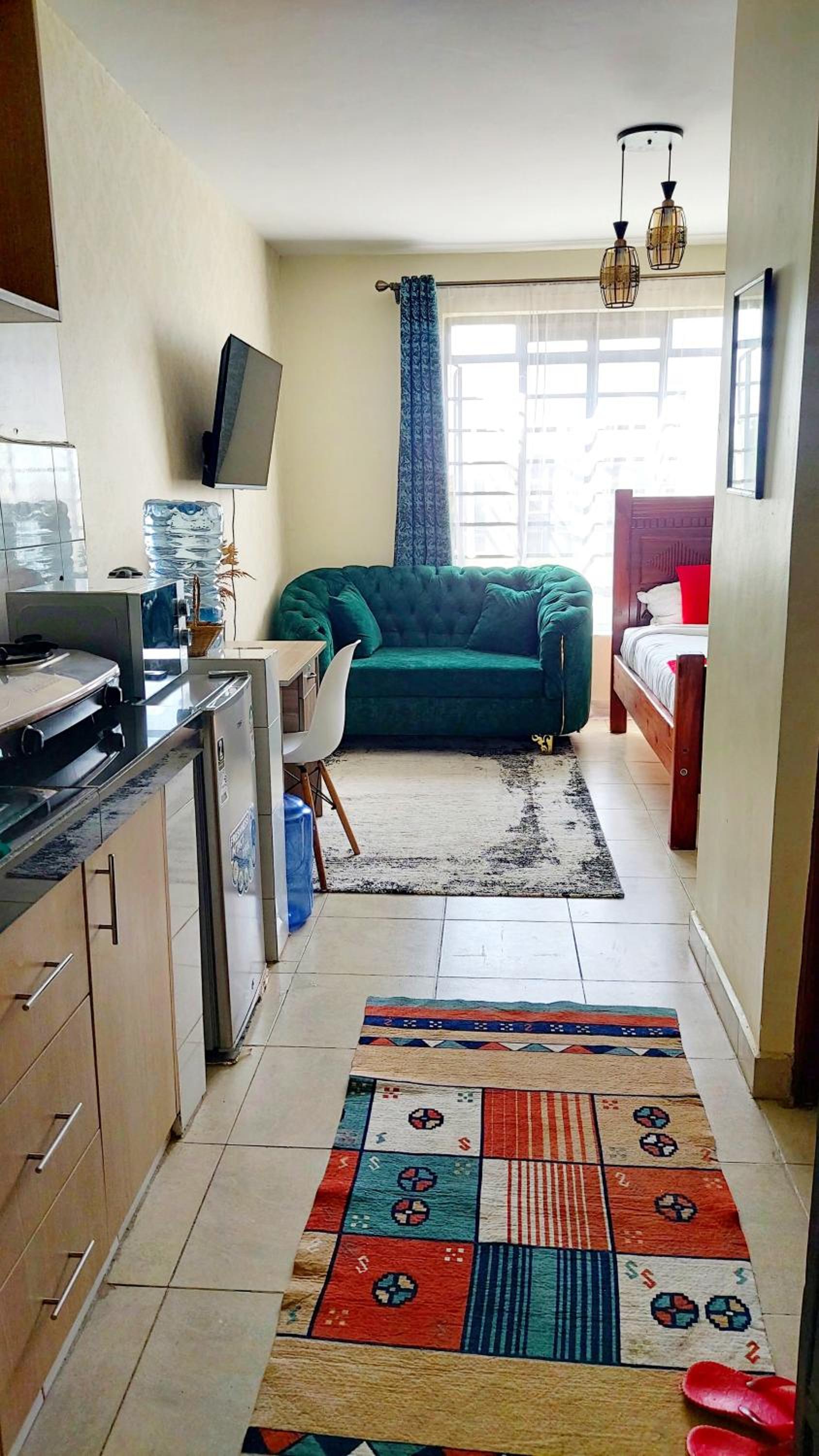 Studio Apartment with One Double Bed